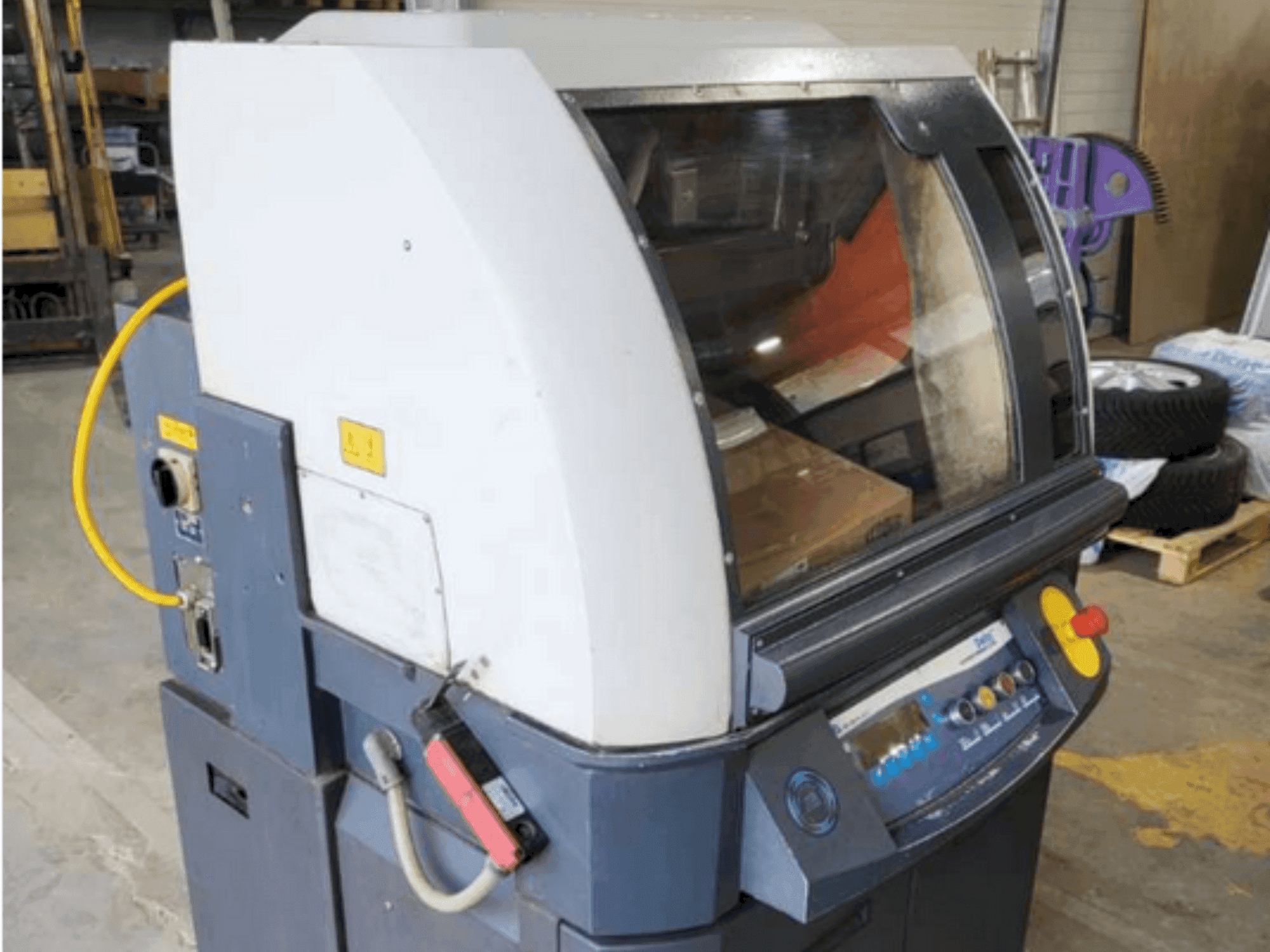 Front view of Buehler Large Delta Automatic Chop Cutter 10-1317-400 machine
