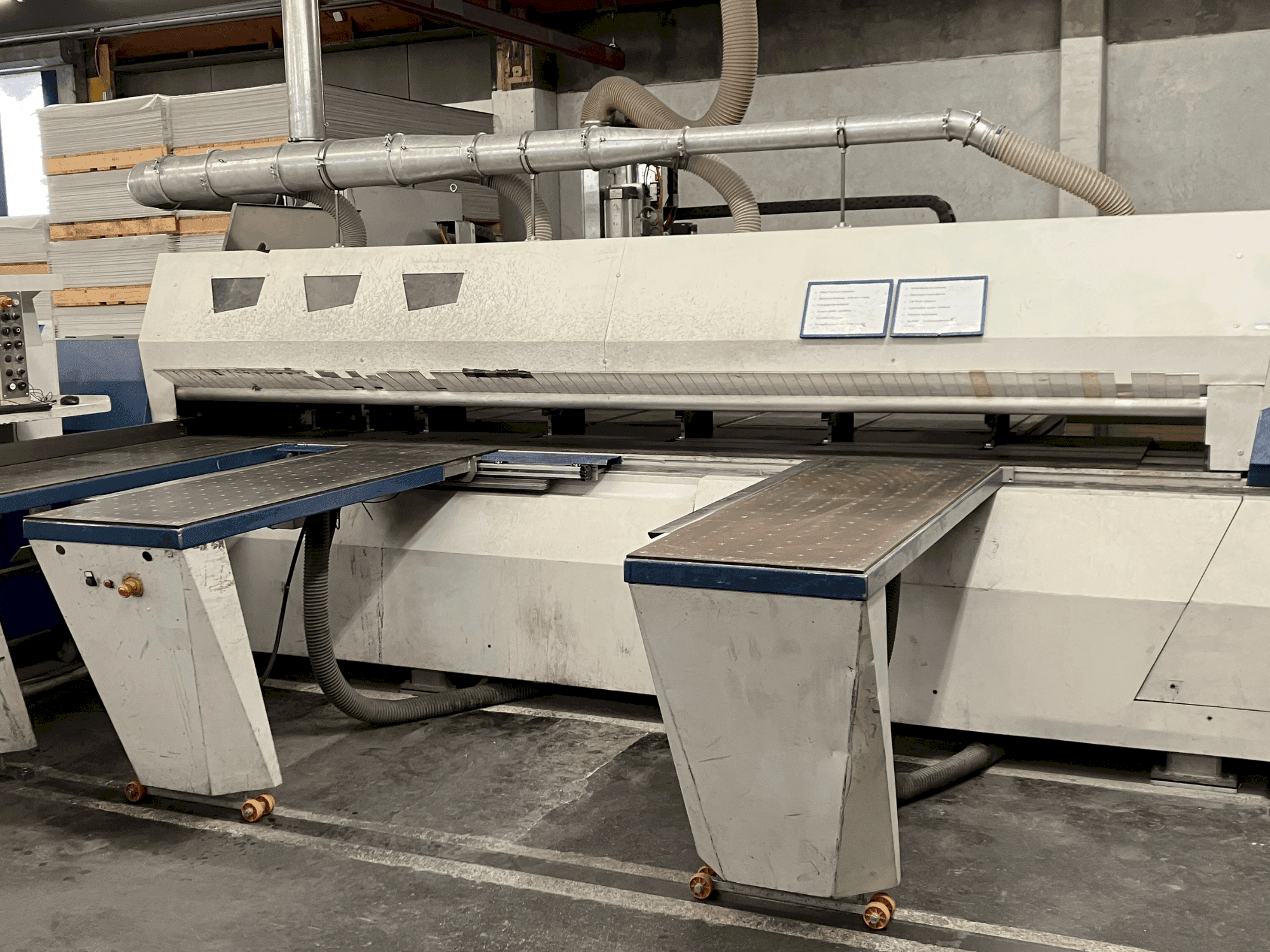 Front view of PANHANS 2006 machine