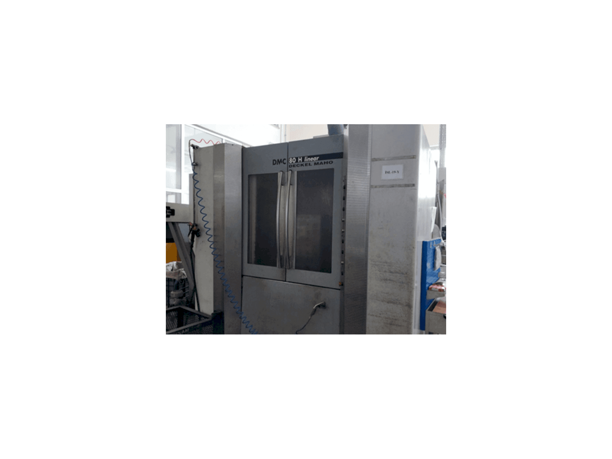 Front view of DECKEL MAHO DMC 80 H linear machine