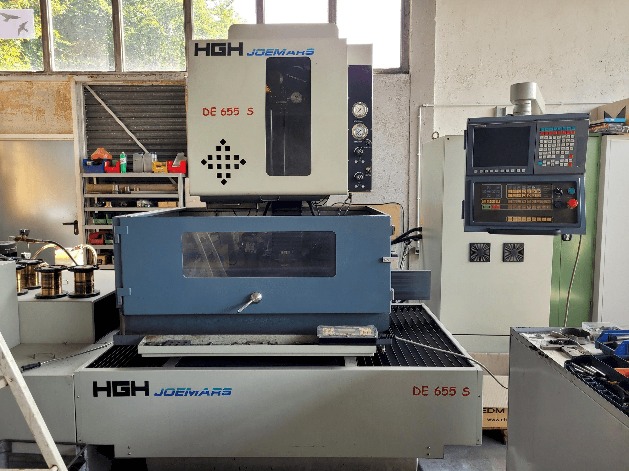 Front view of Joemars AWT 655S machine