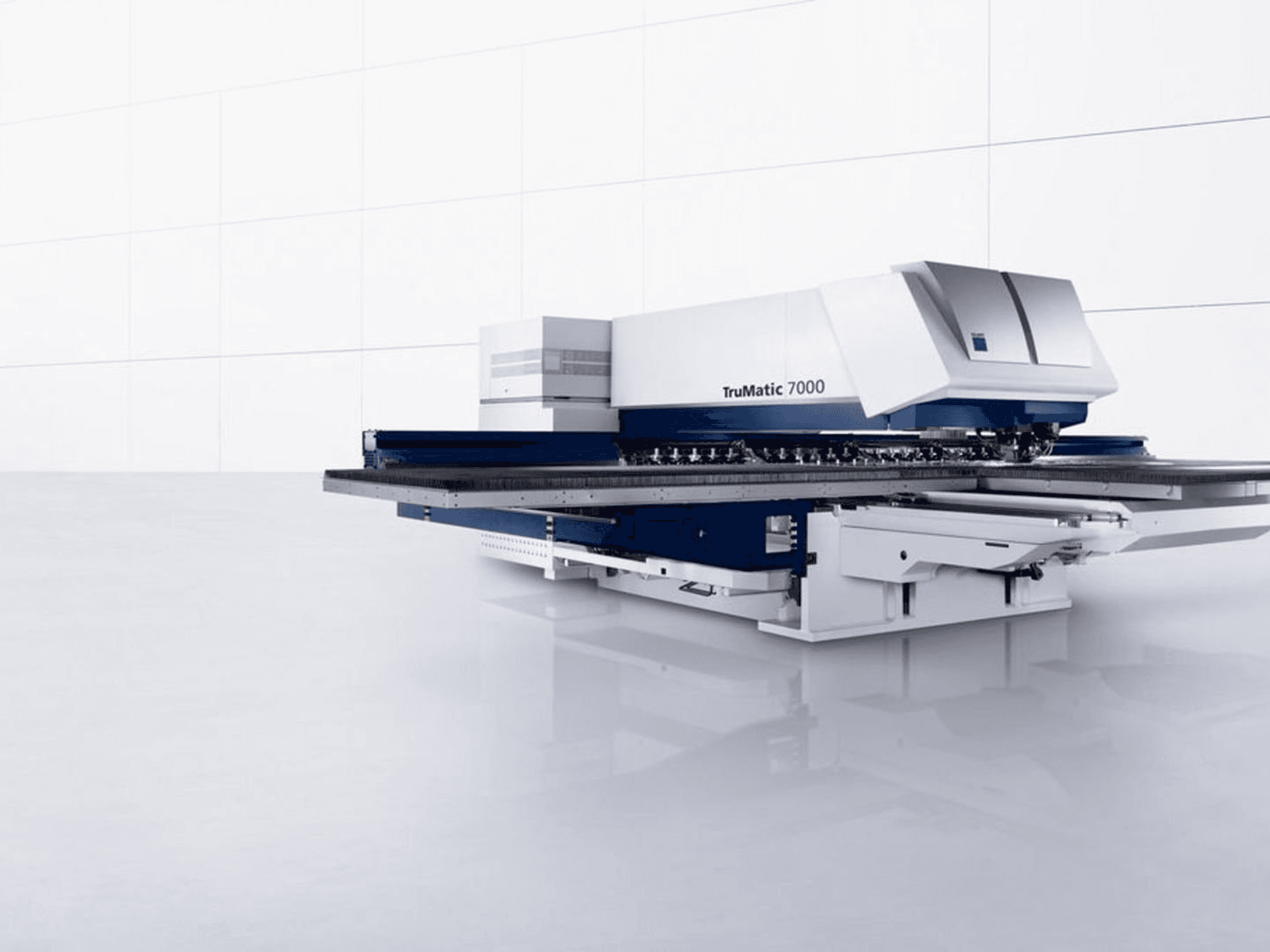 Front view of Trumpf TC 7000 machine