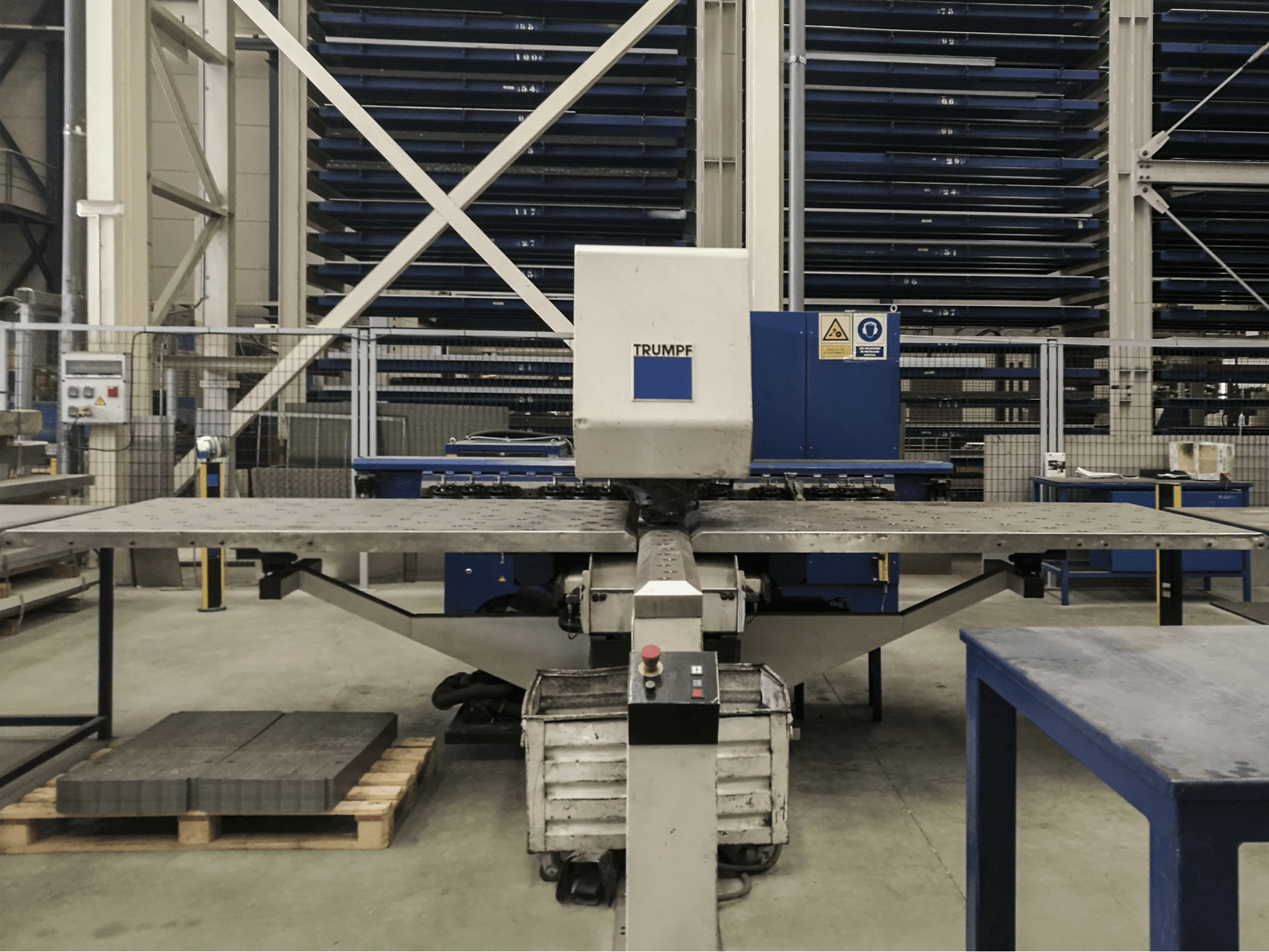 Front view of Trumpf Trumatic 200 Machine