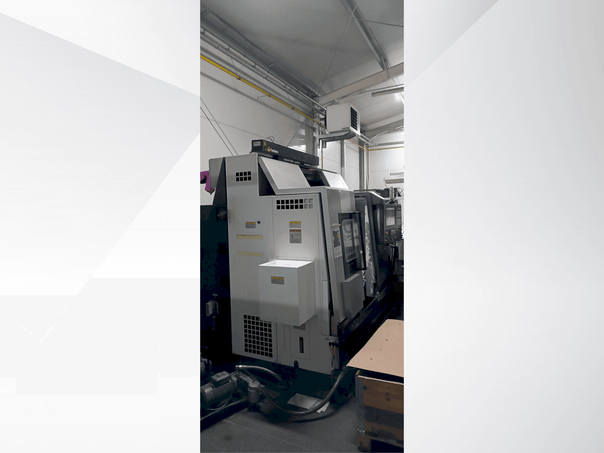 Front view of Okuma LB3000 EX II-MY C450 machine