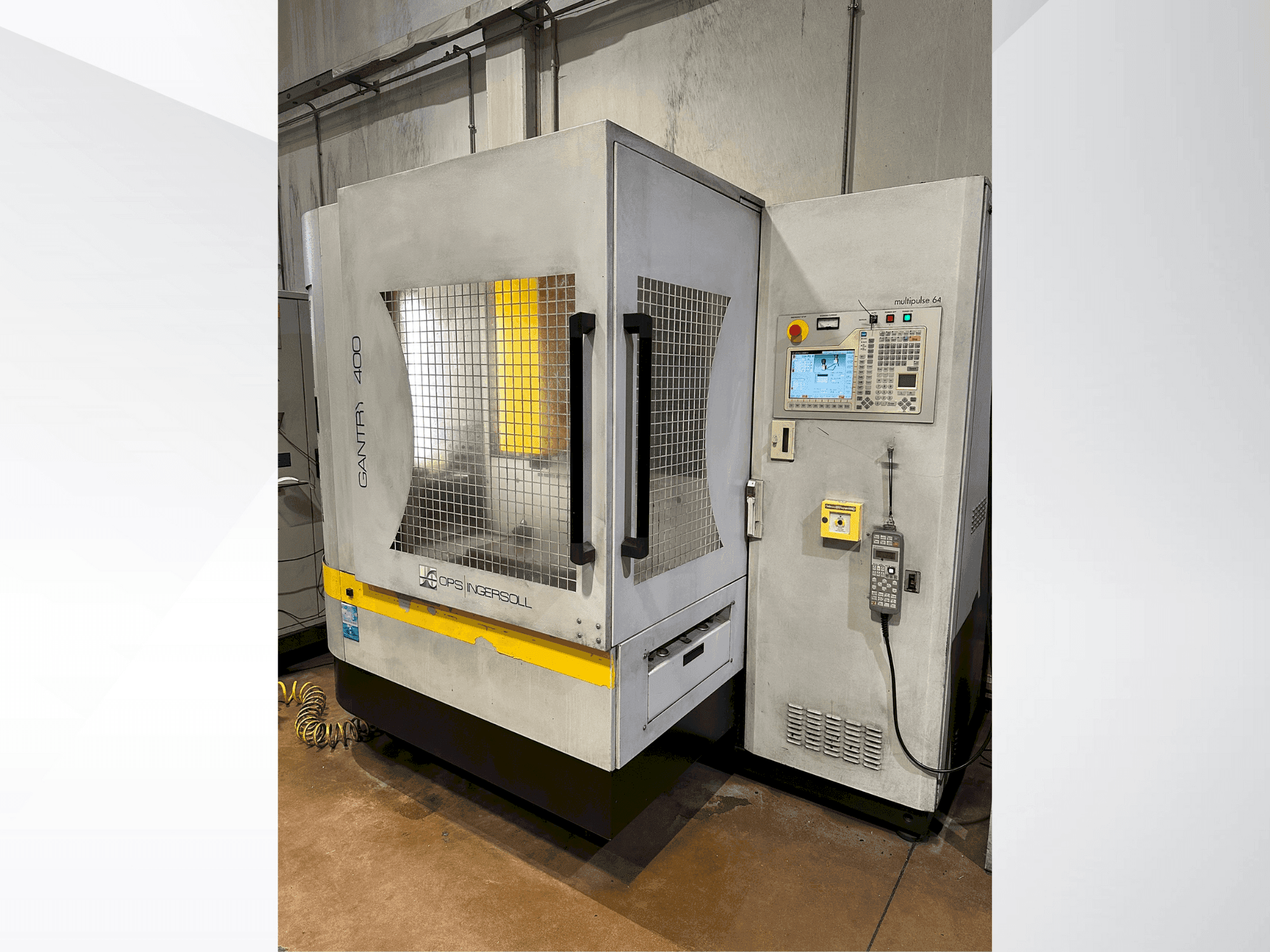 Front view of INGERSOLL Gantry 400 machine