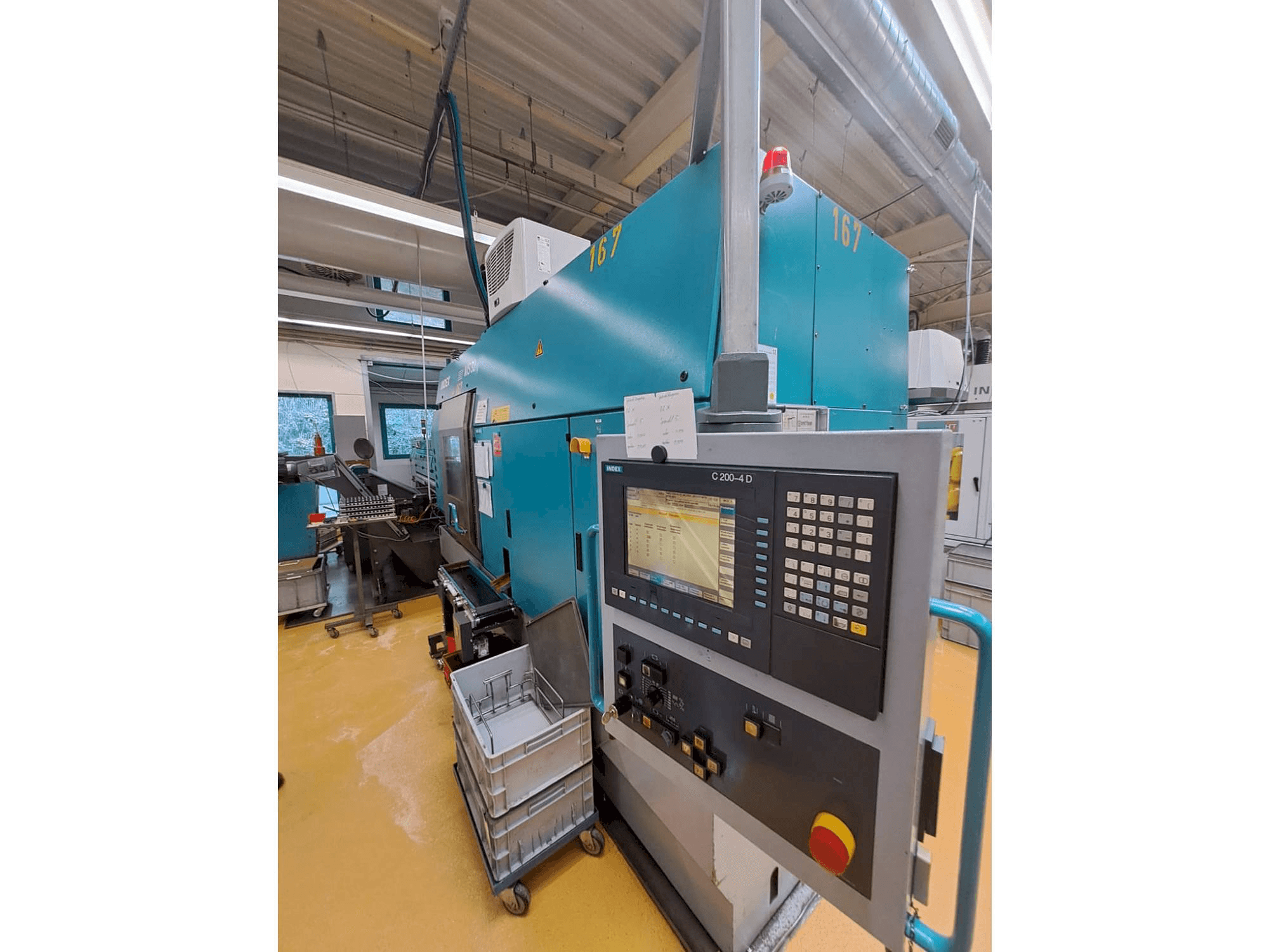 Right side view of Index MS32G machine