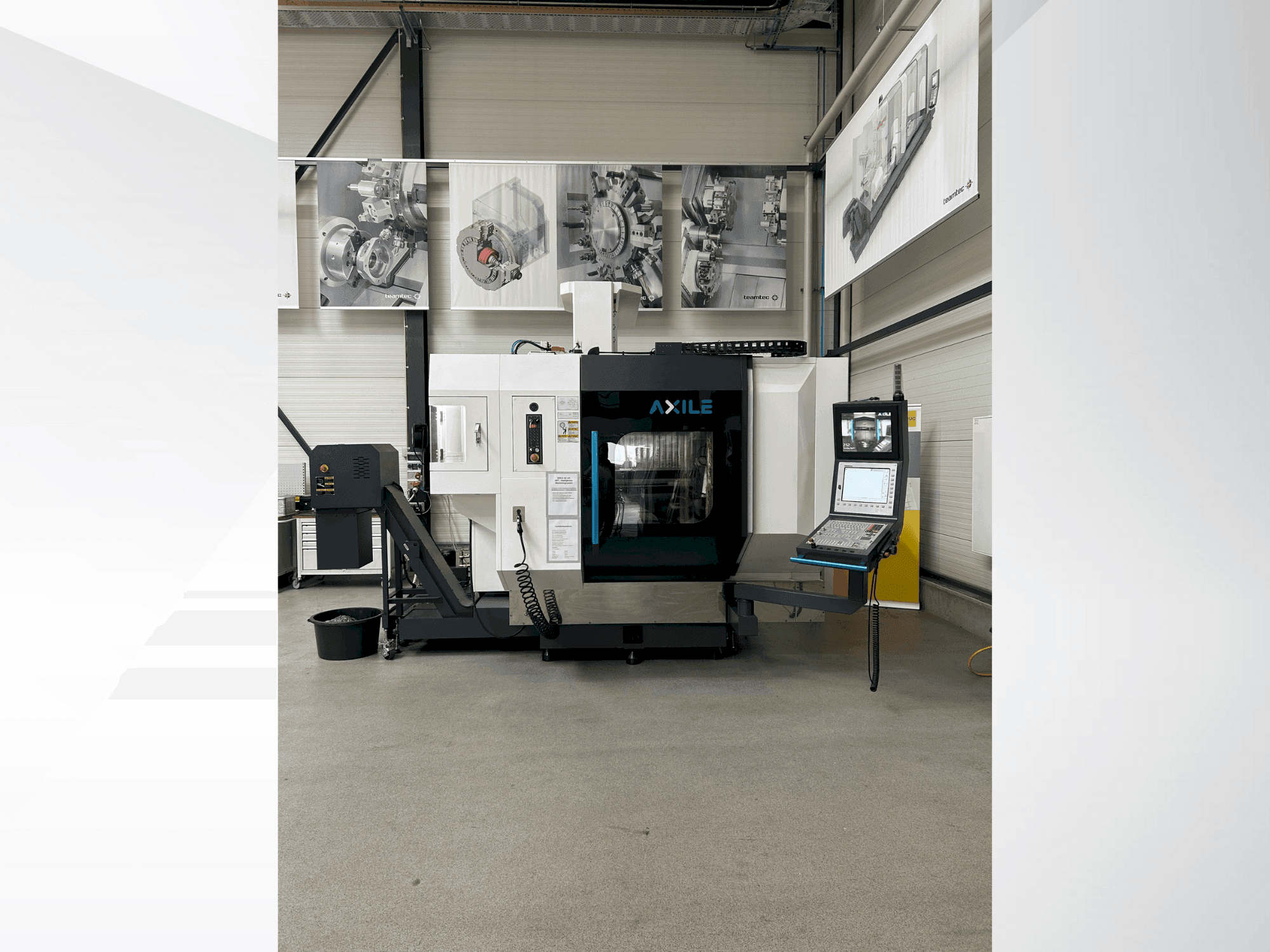 Front view of AXILE G6i machine