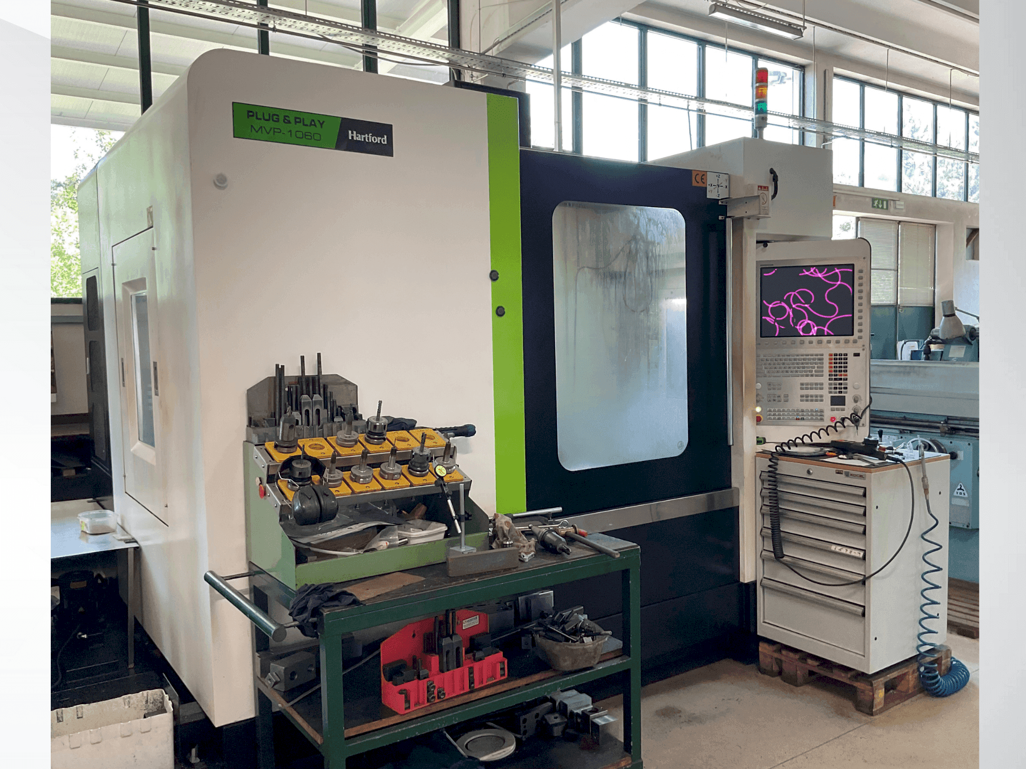 Front view of HARTFORD MVP-1060AD machine