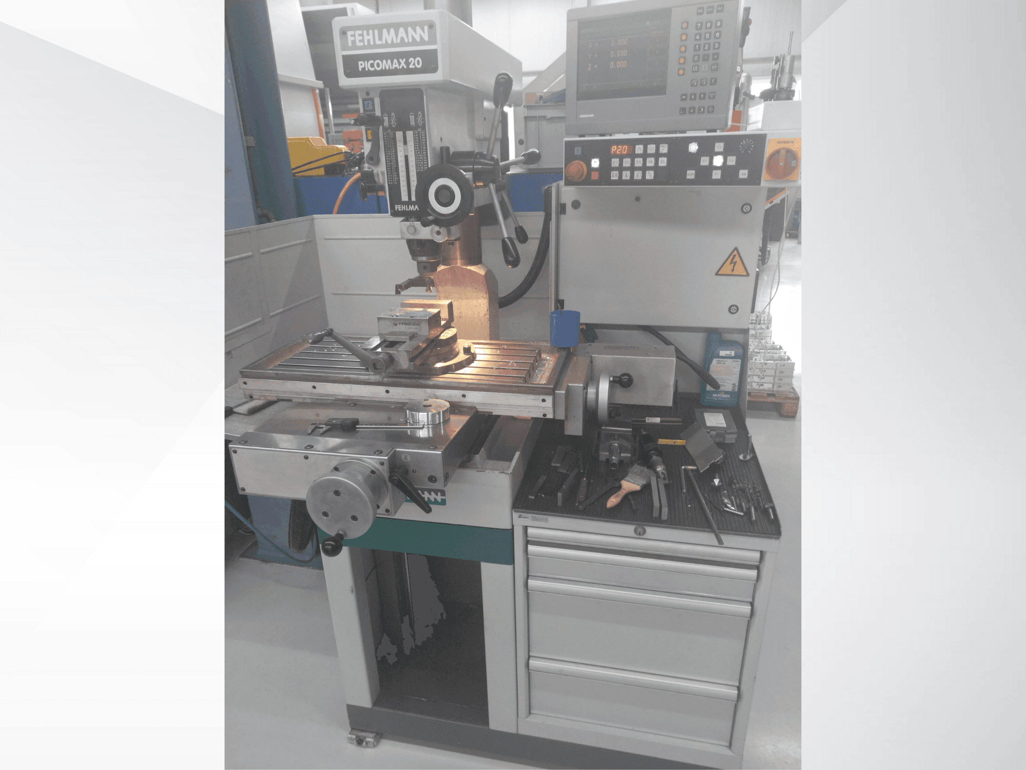 Front view of FEHLMANN PICOMAX 20 machine