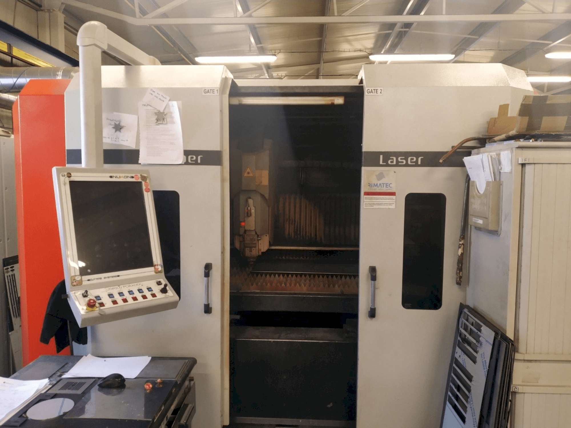 Front view of NUKON NF PRO 315 machine