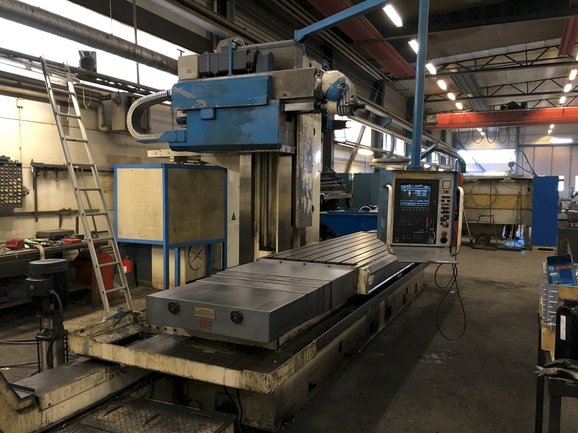 Front view of Soraluce TR 35 machine