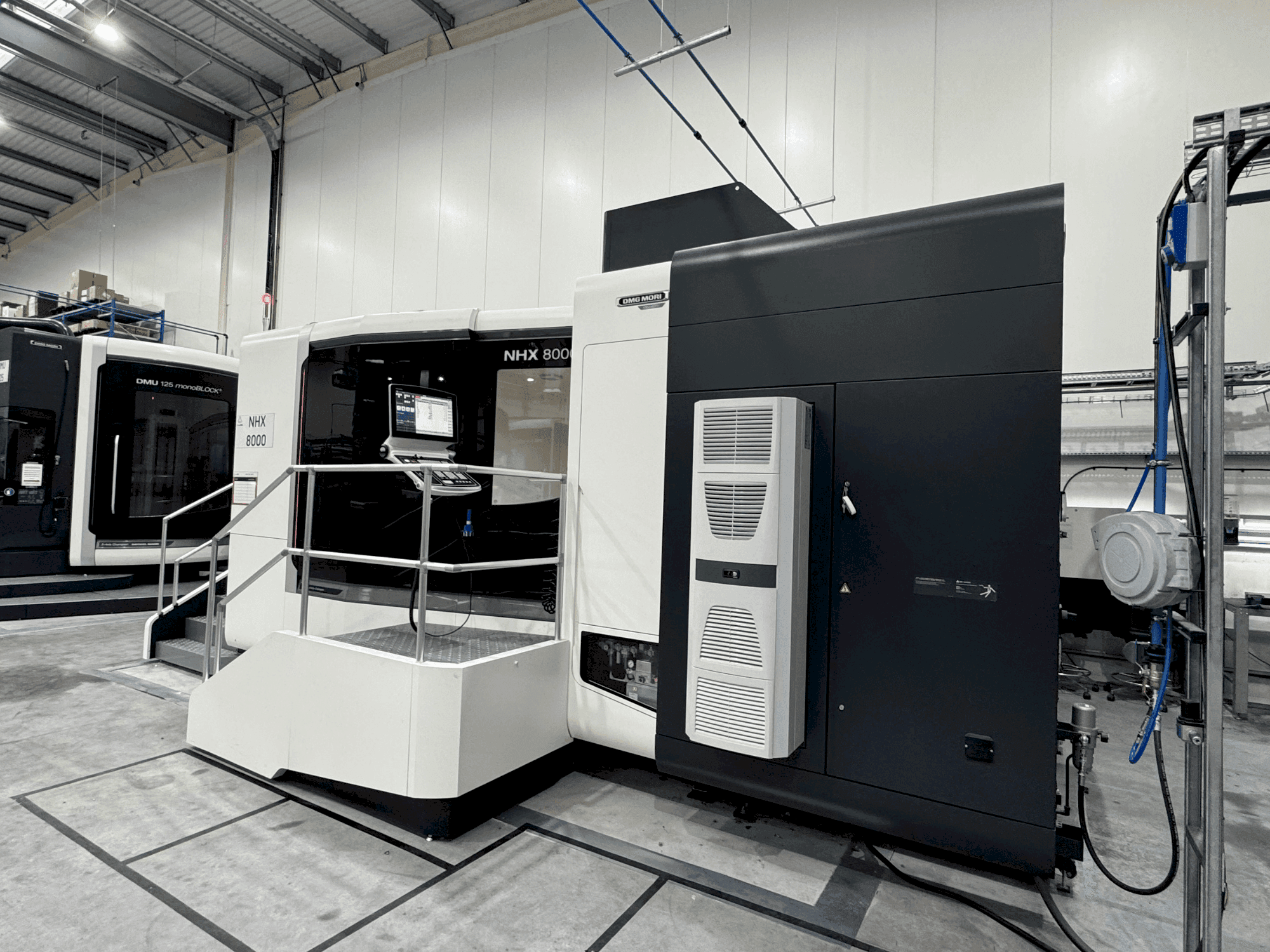 Front view of DMG MORI NHX 8000 machine