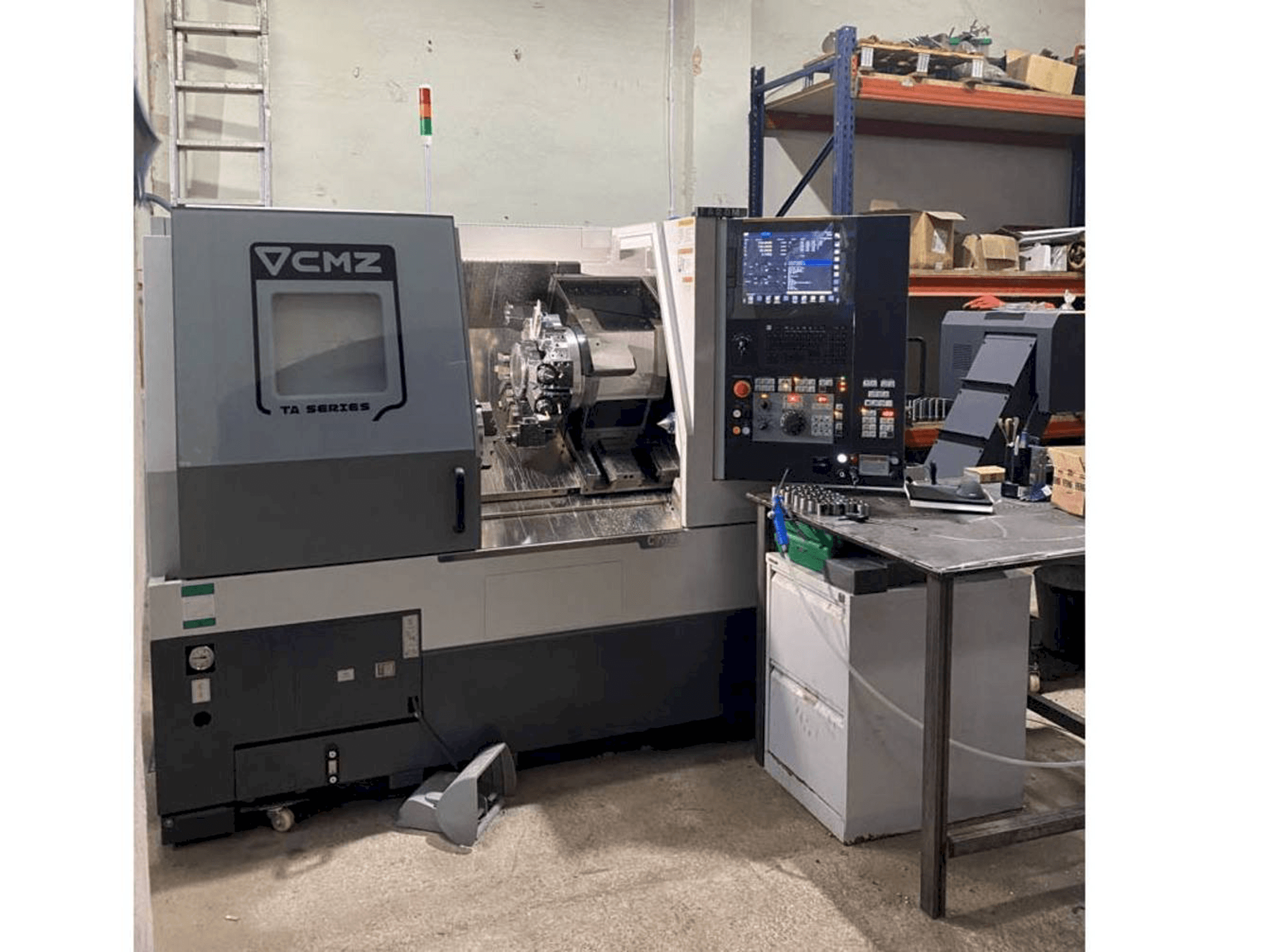 Front view of CMZ TA20M Z640 machine