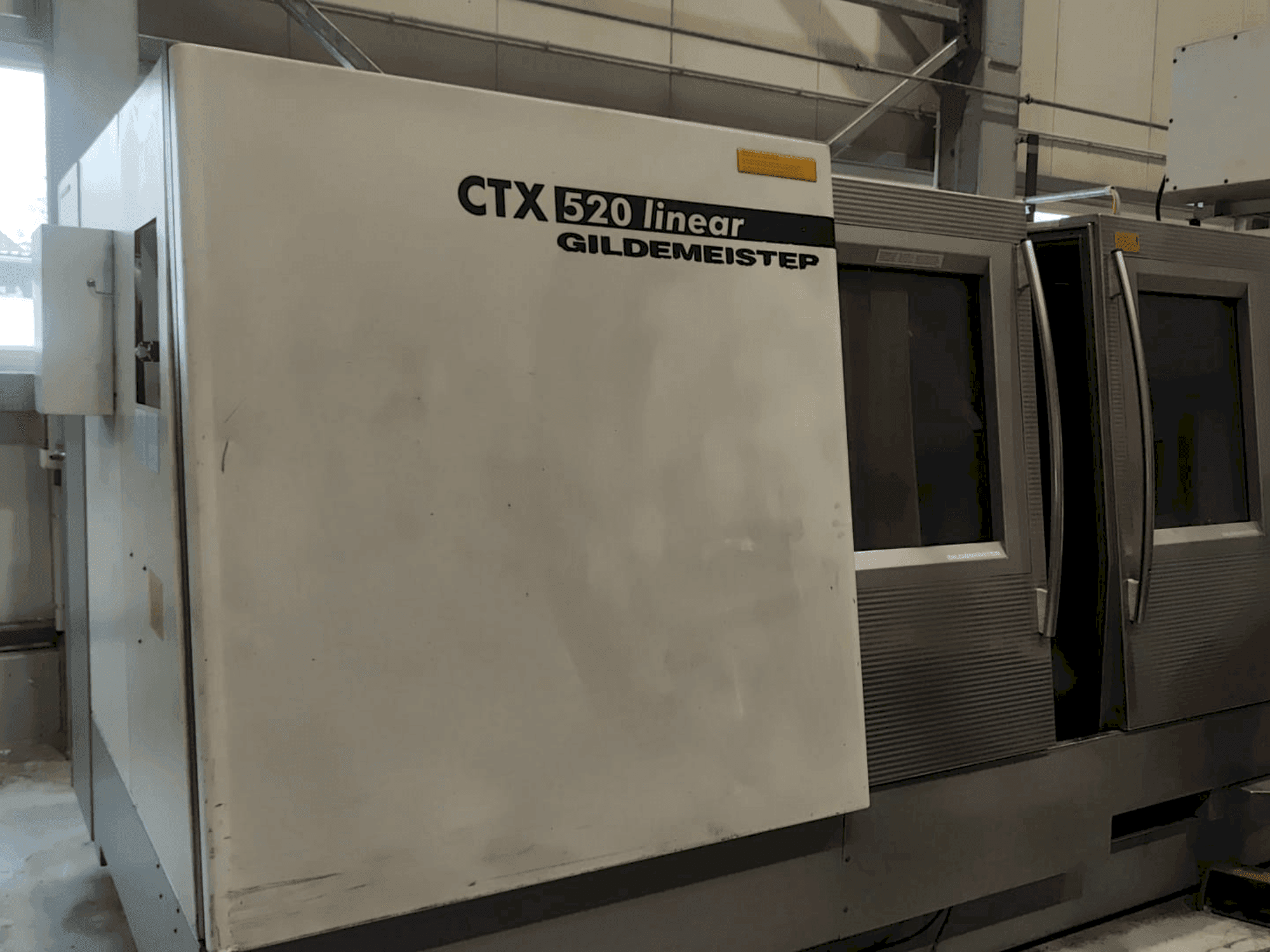 Front view of Gildemeister CTX 520 linear machine