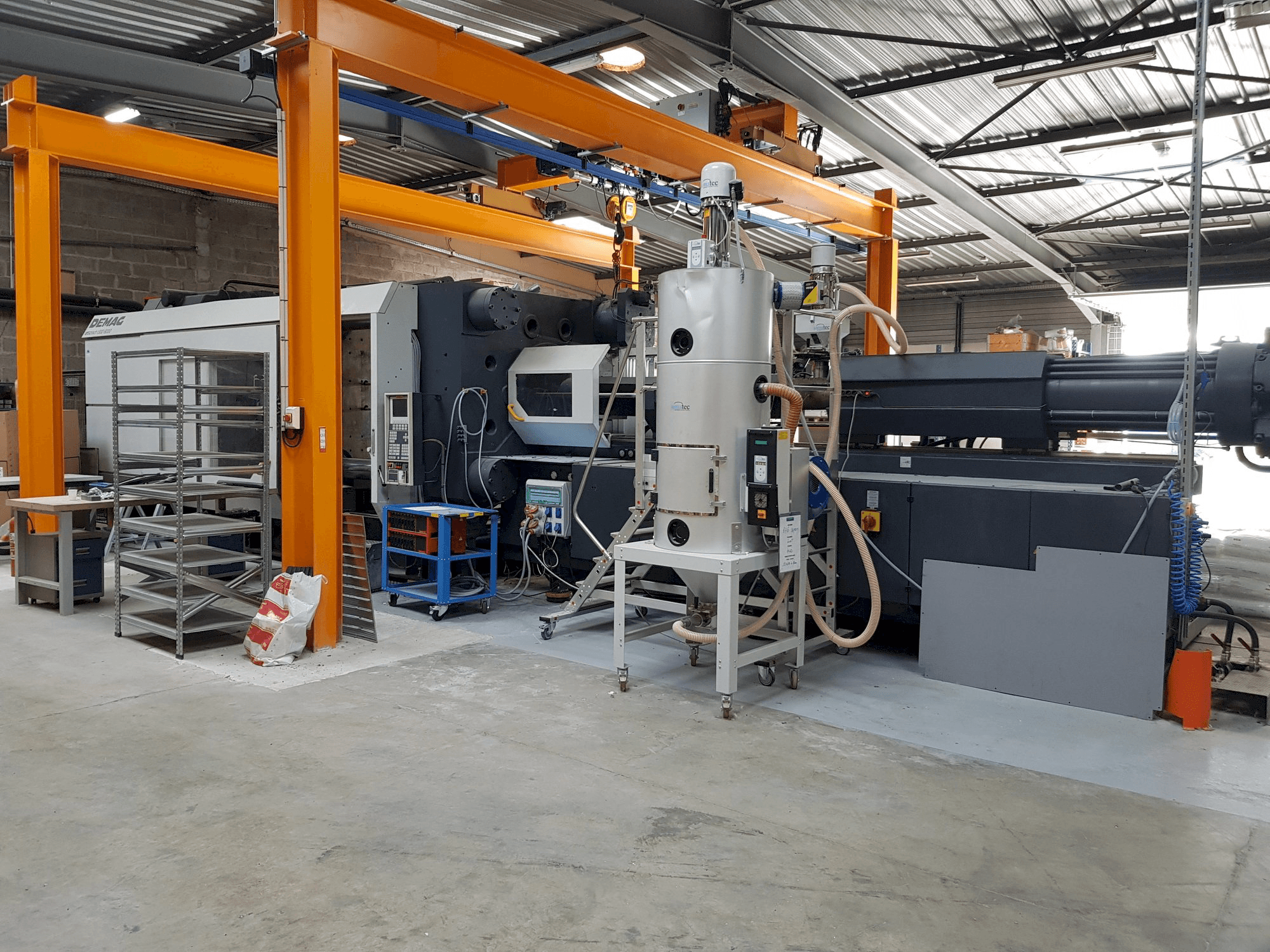 Front view of DEMAG ERGOTECH 1300-8000 machine