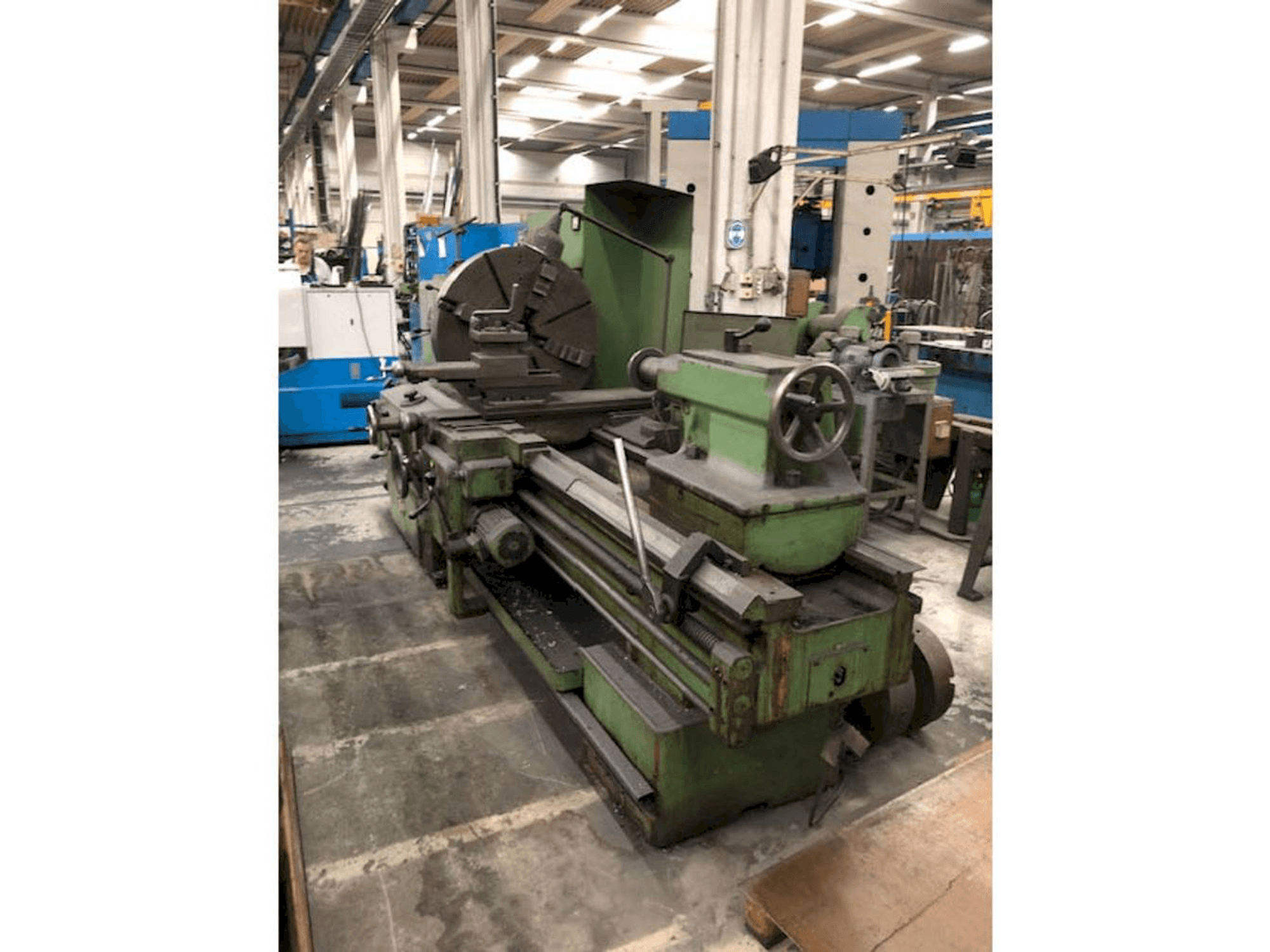 Front view of DLZ 800 machine