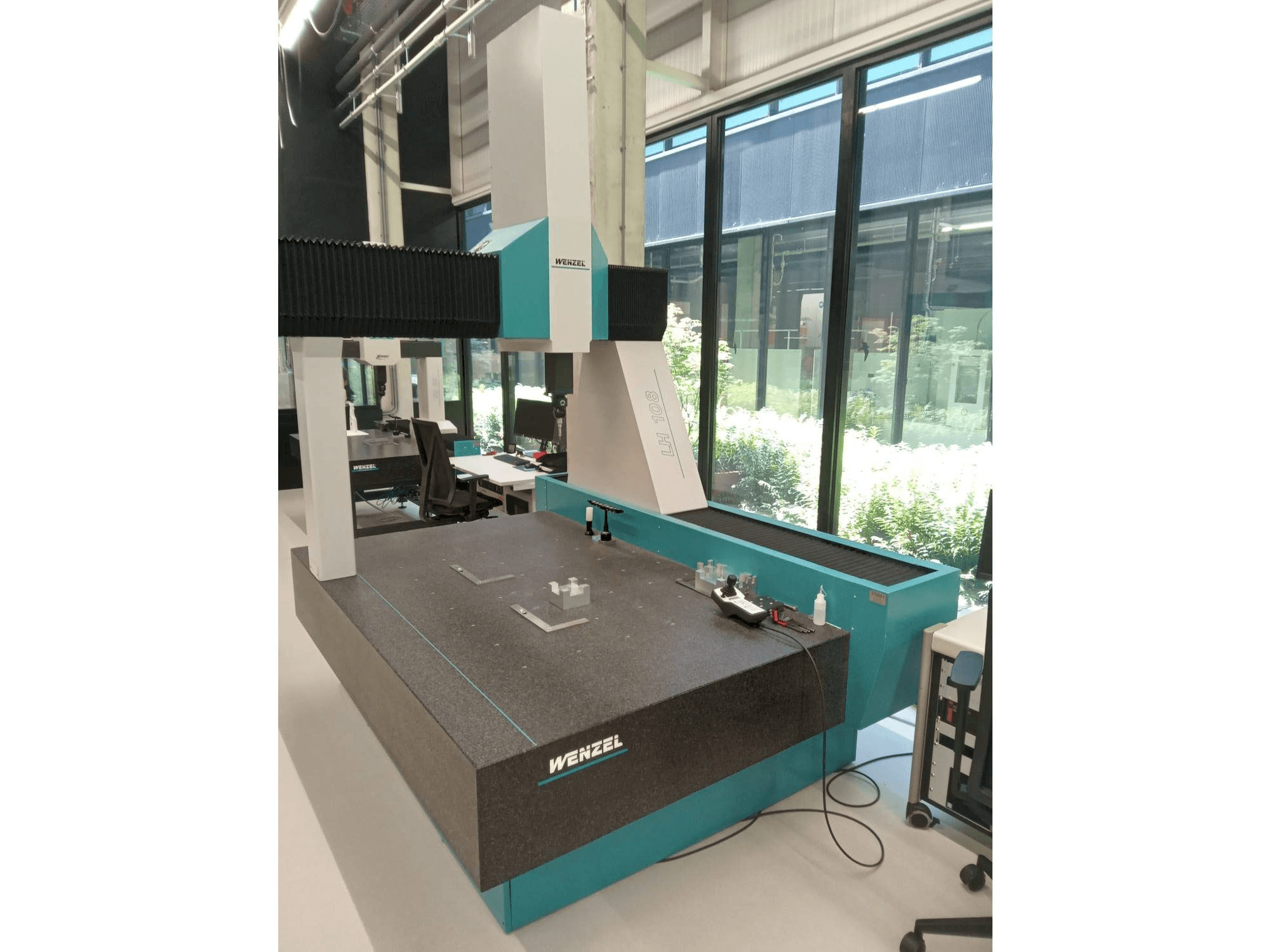 Front view of Wenzel LH-108 machine