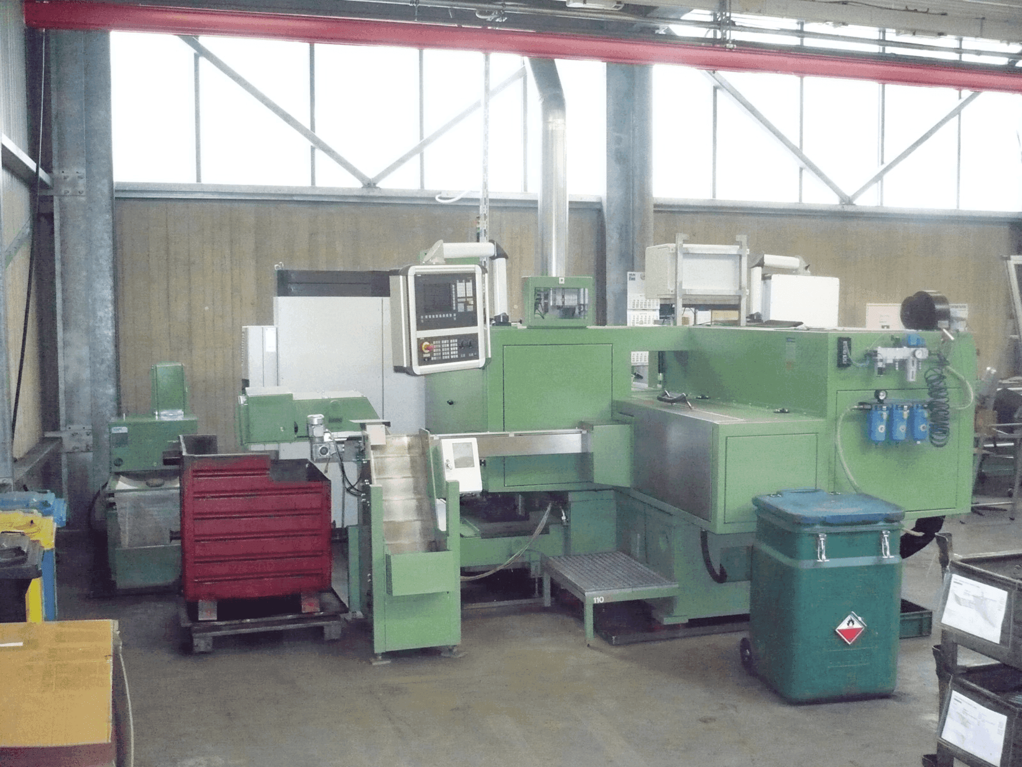 Front view of HK-KON L2SDZ-6 machine