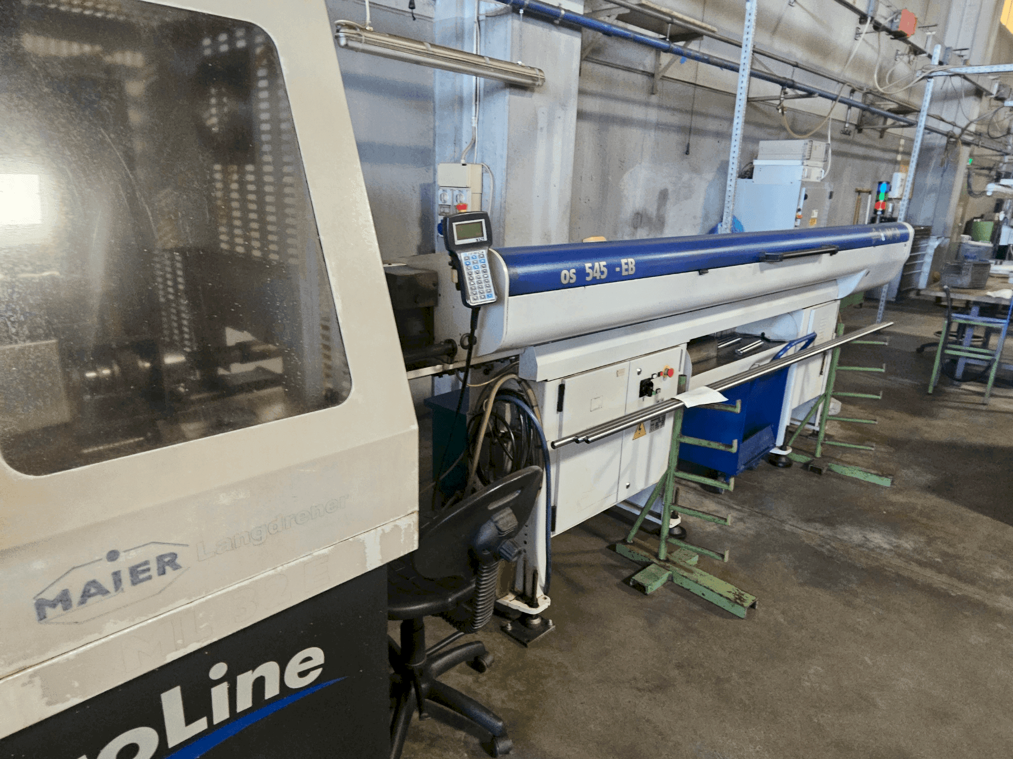 Front view of Maier ML 32E machine