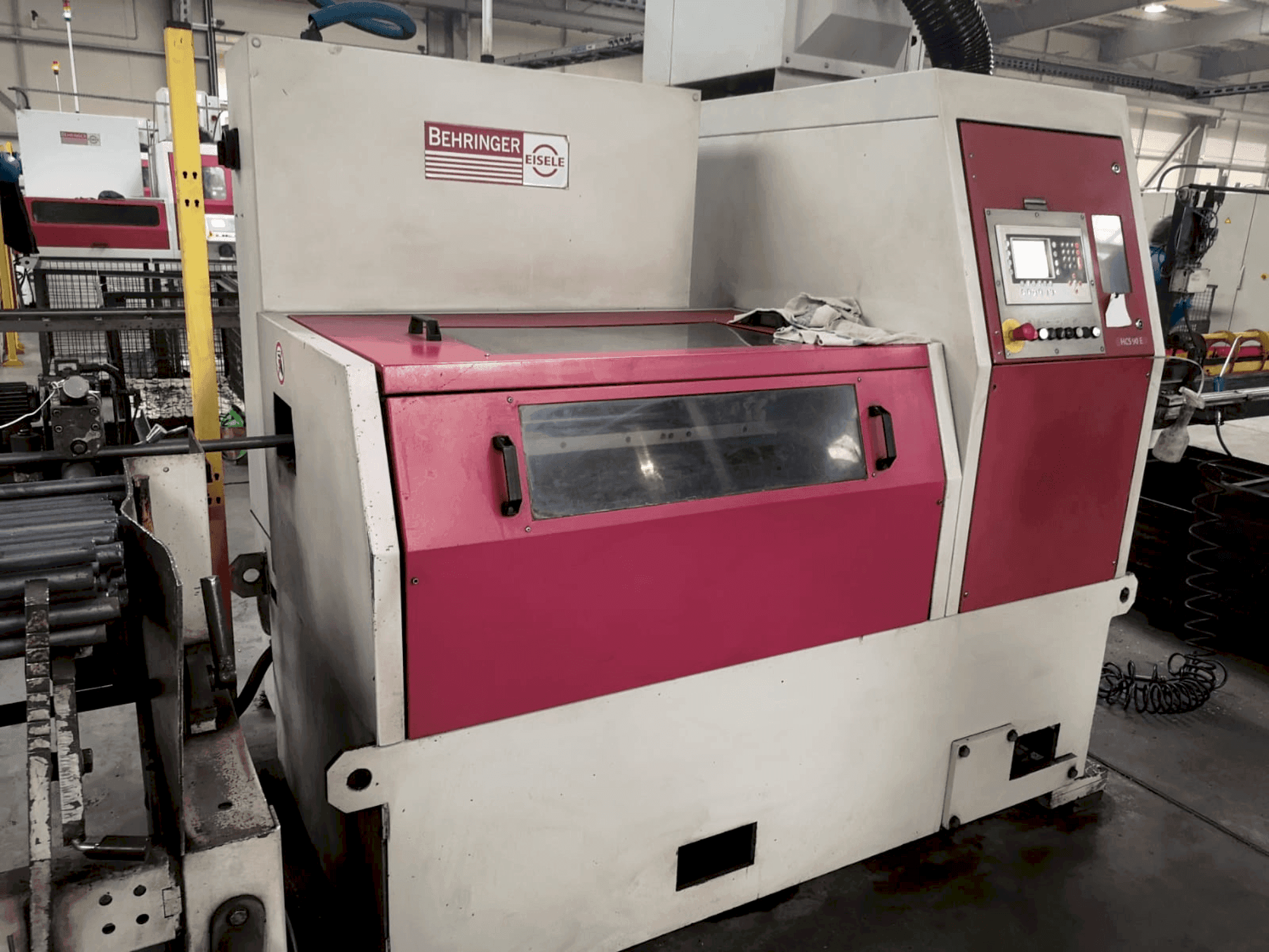 Front view of Behringer EISELE HCS-90E machine