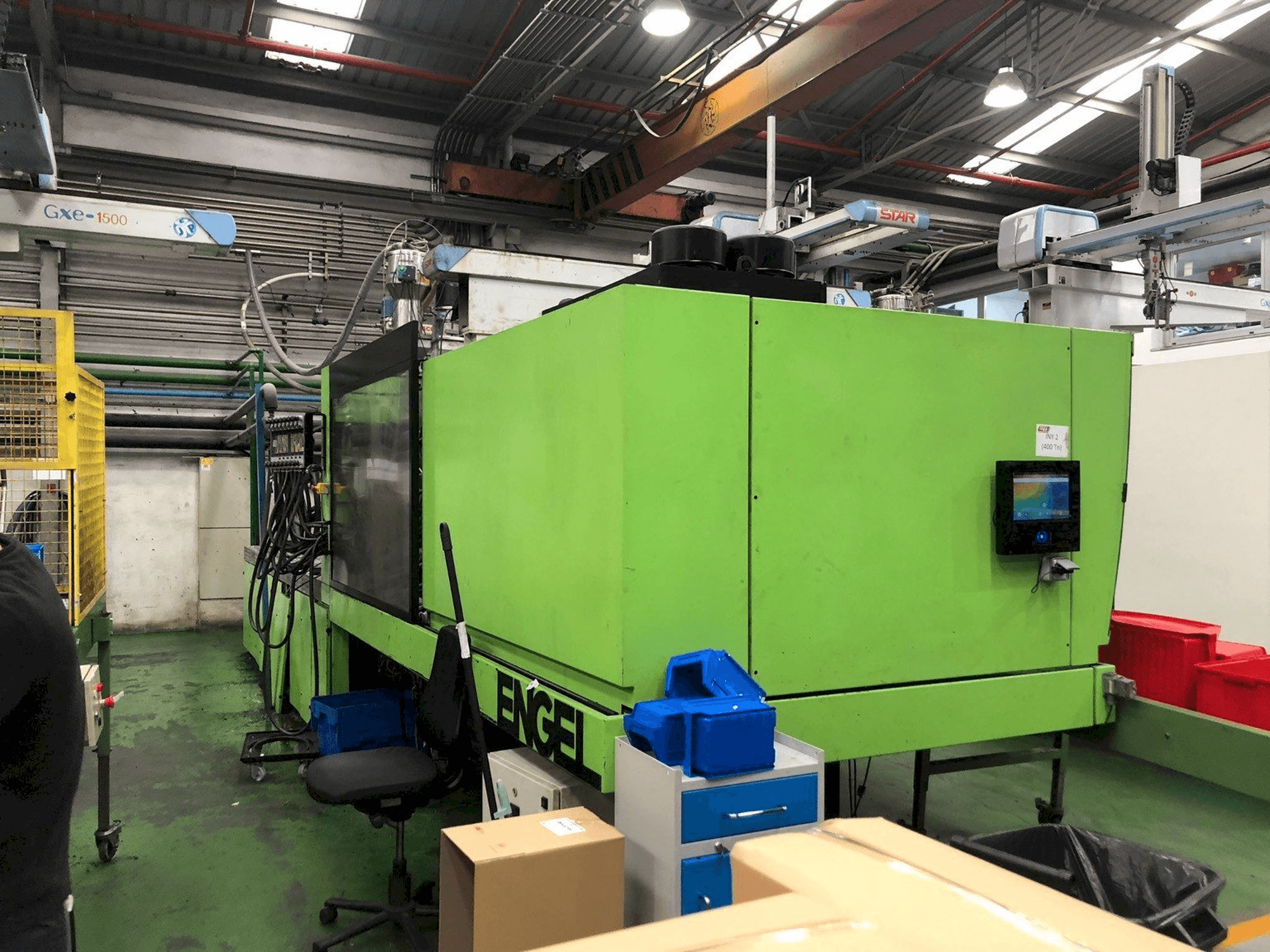 Front view of Engel ES 3550/400 HL machine