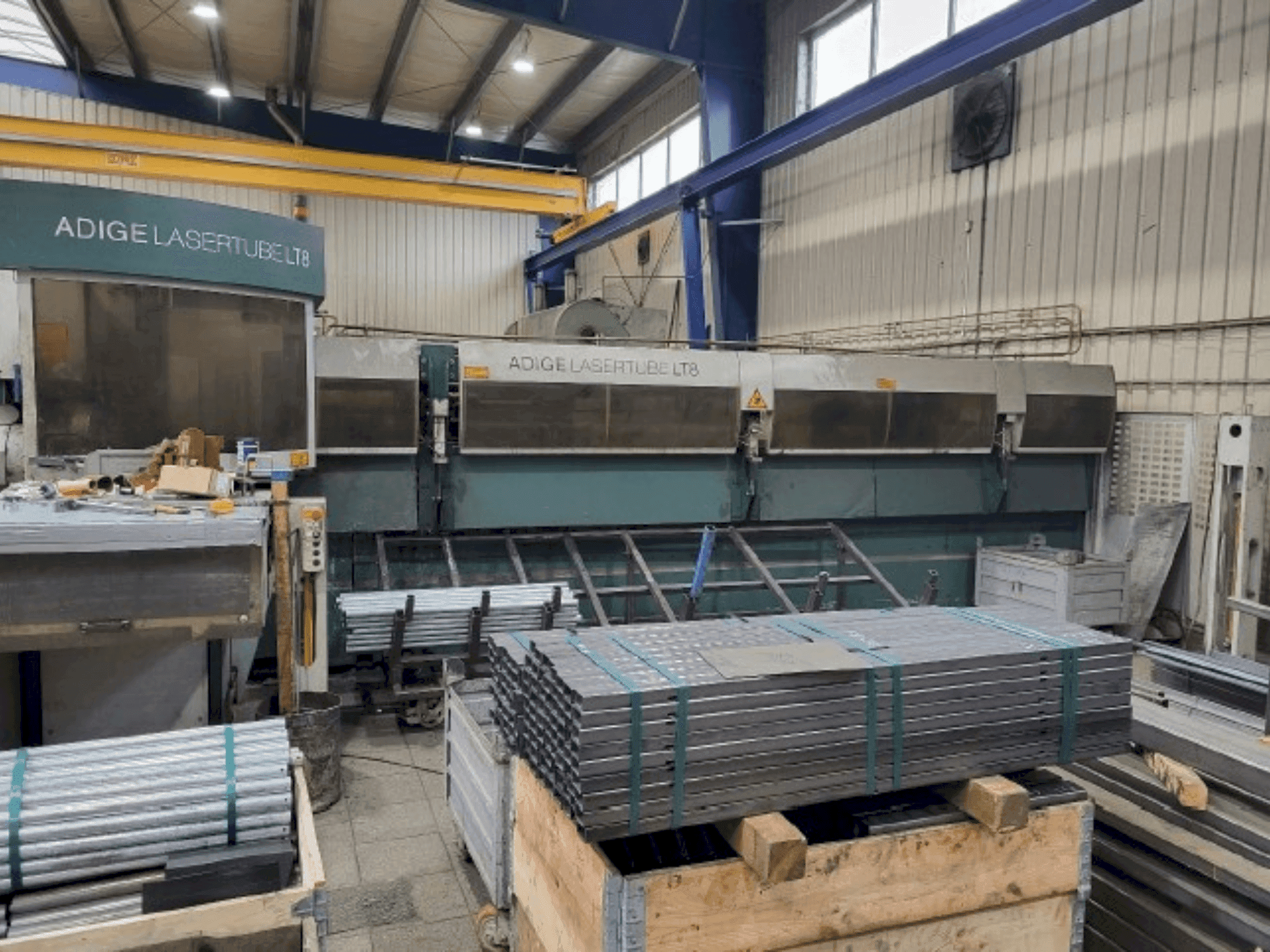 Front view of BLM Adige LT 8 machine