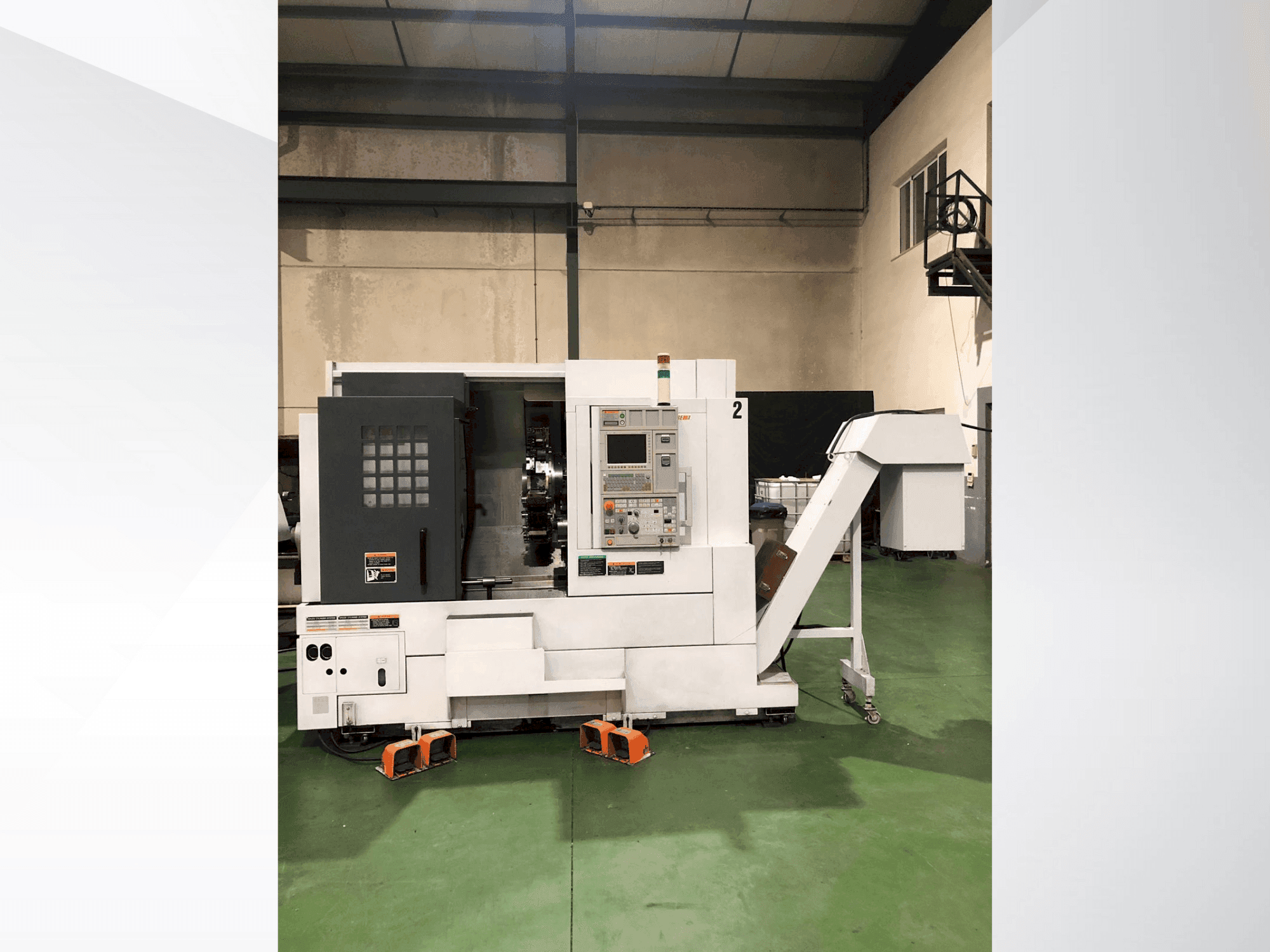 Front view of MORI SEIKI NL2000SY machine