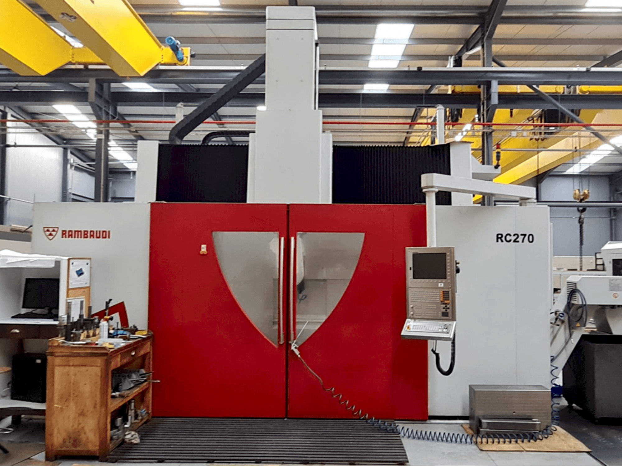 Front view of Rambaudi RC 270 machine