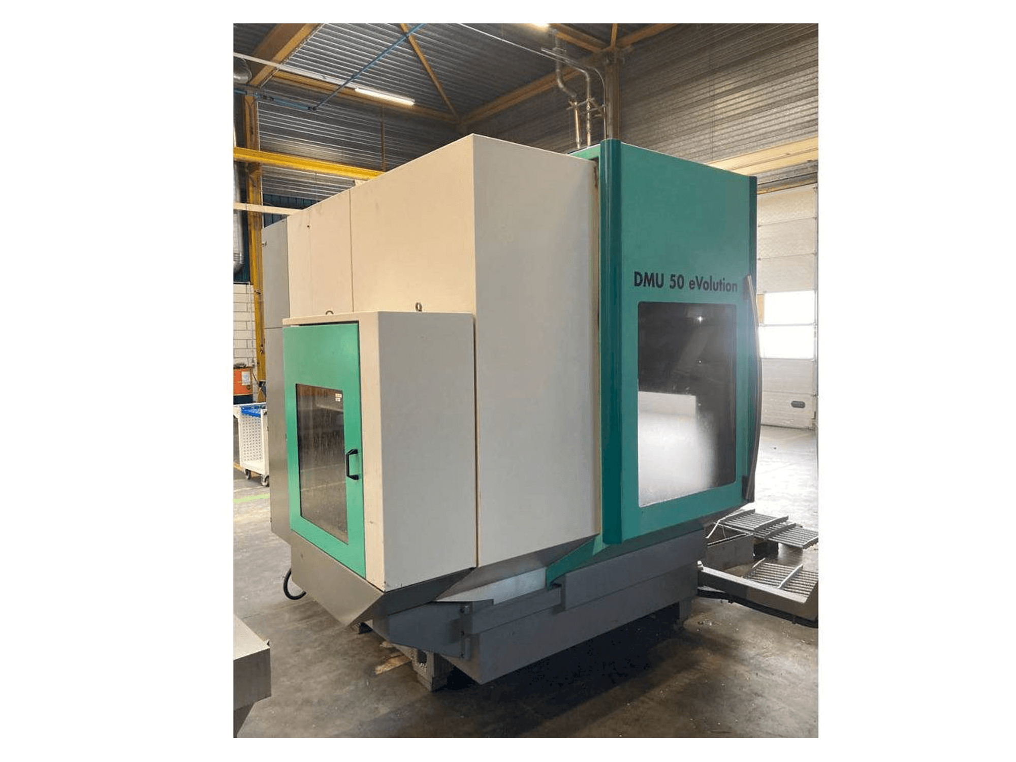 Front view of DECKEL MAHO DMG 50Evo machine