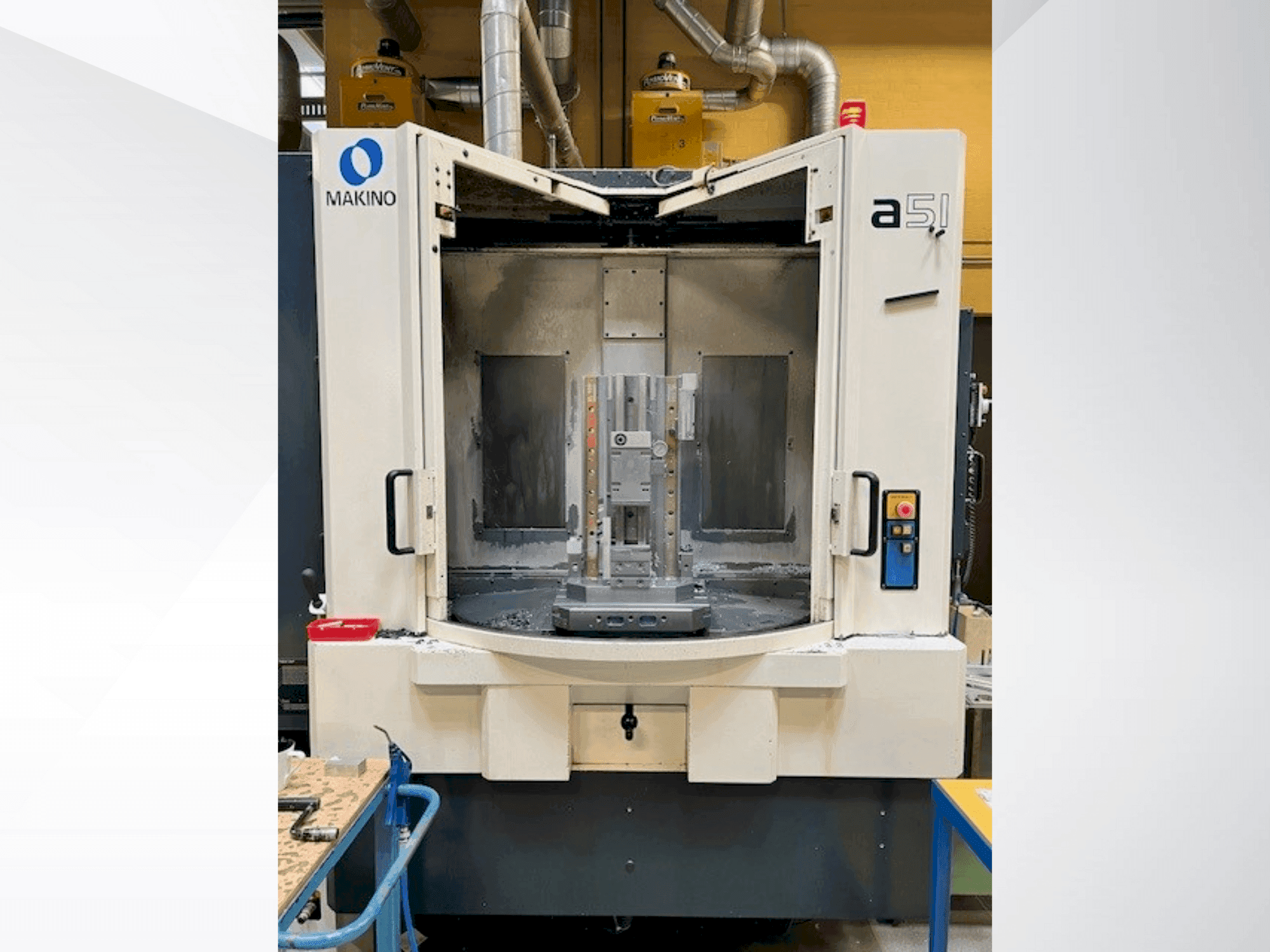 Front view of Makino a51-A 60 machine