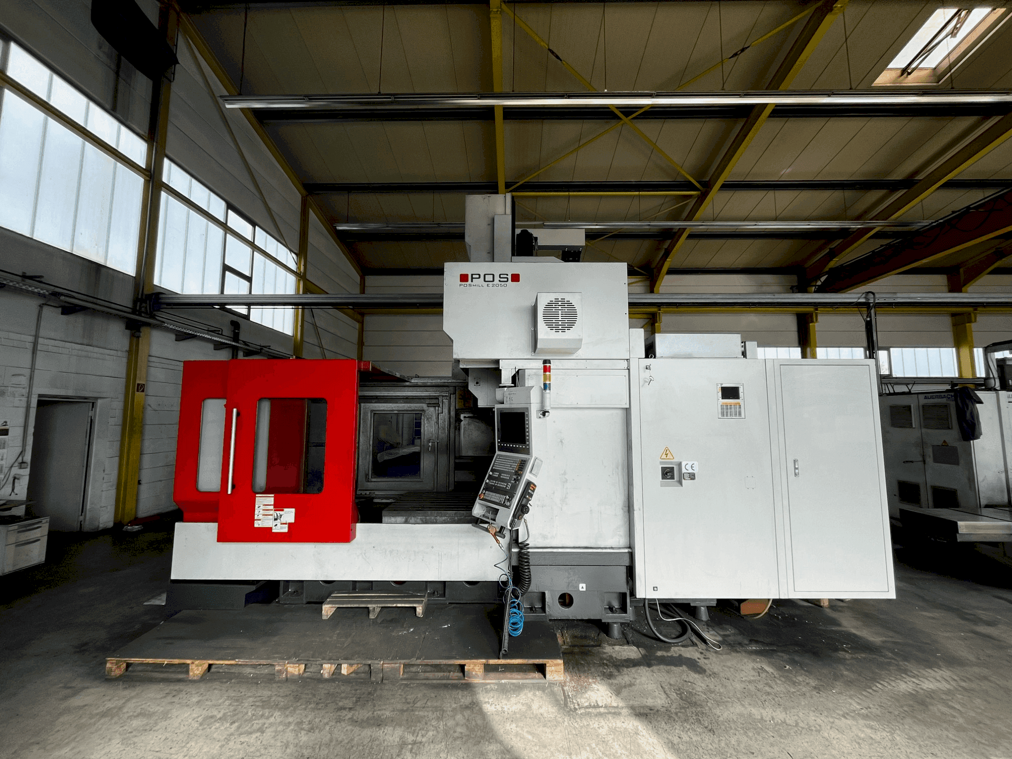 Front view of POSmill E 2050 machine