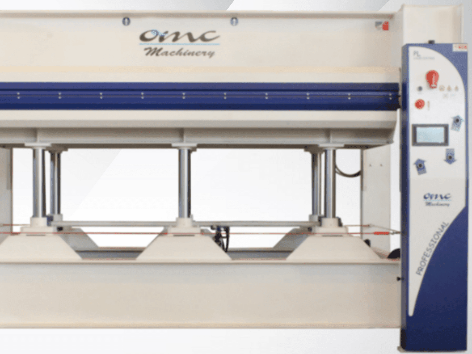 Front view of OMC PL 90s machine