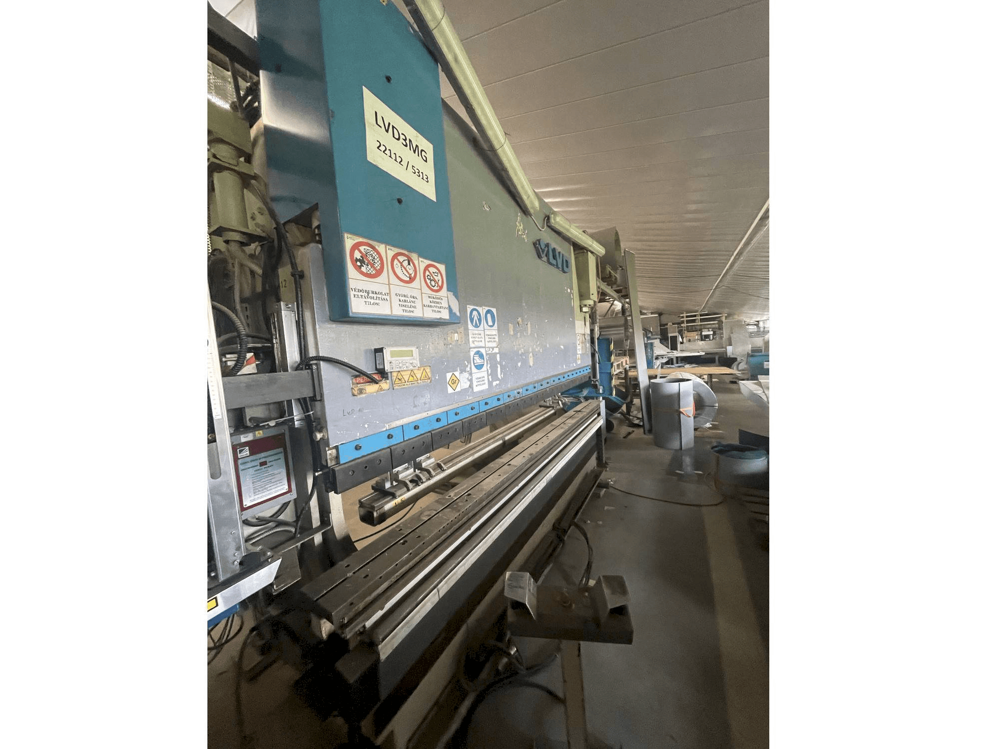 Front view of LVD Ppeb 110/30 machine