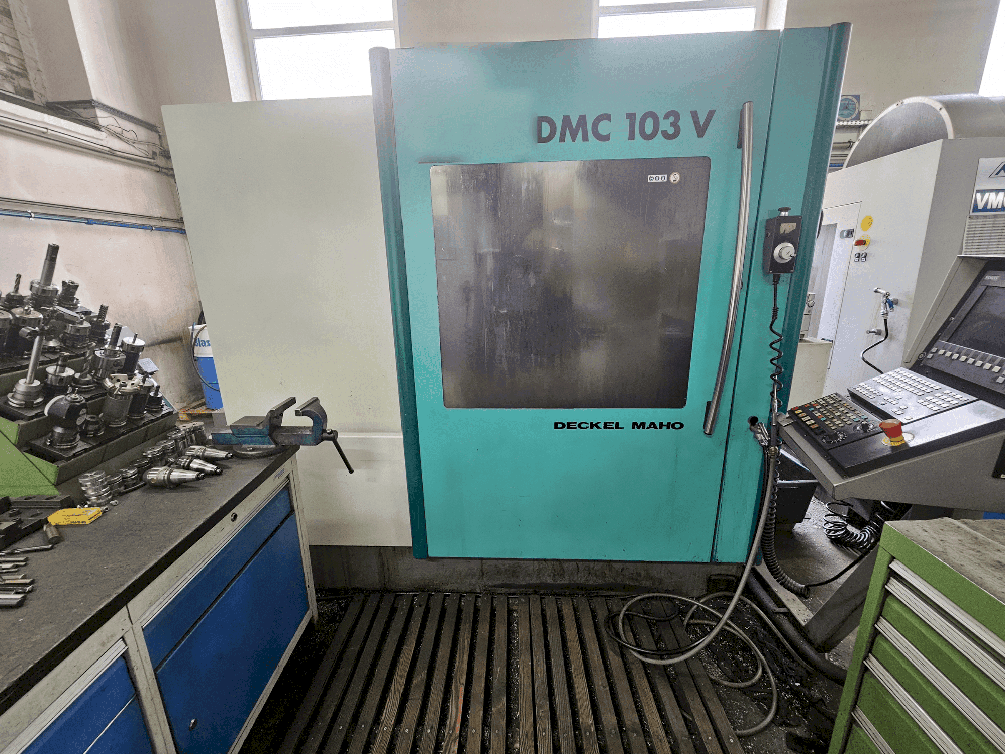 Front view of DECKEL MAHO DMC 103V machine