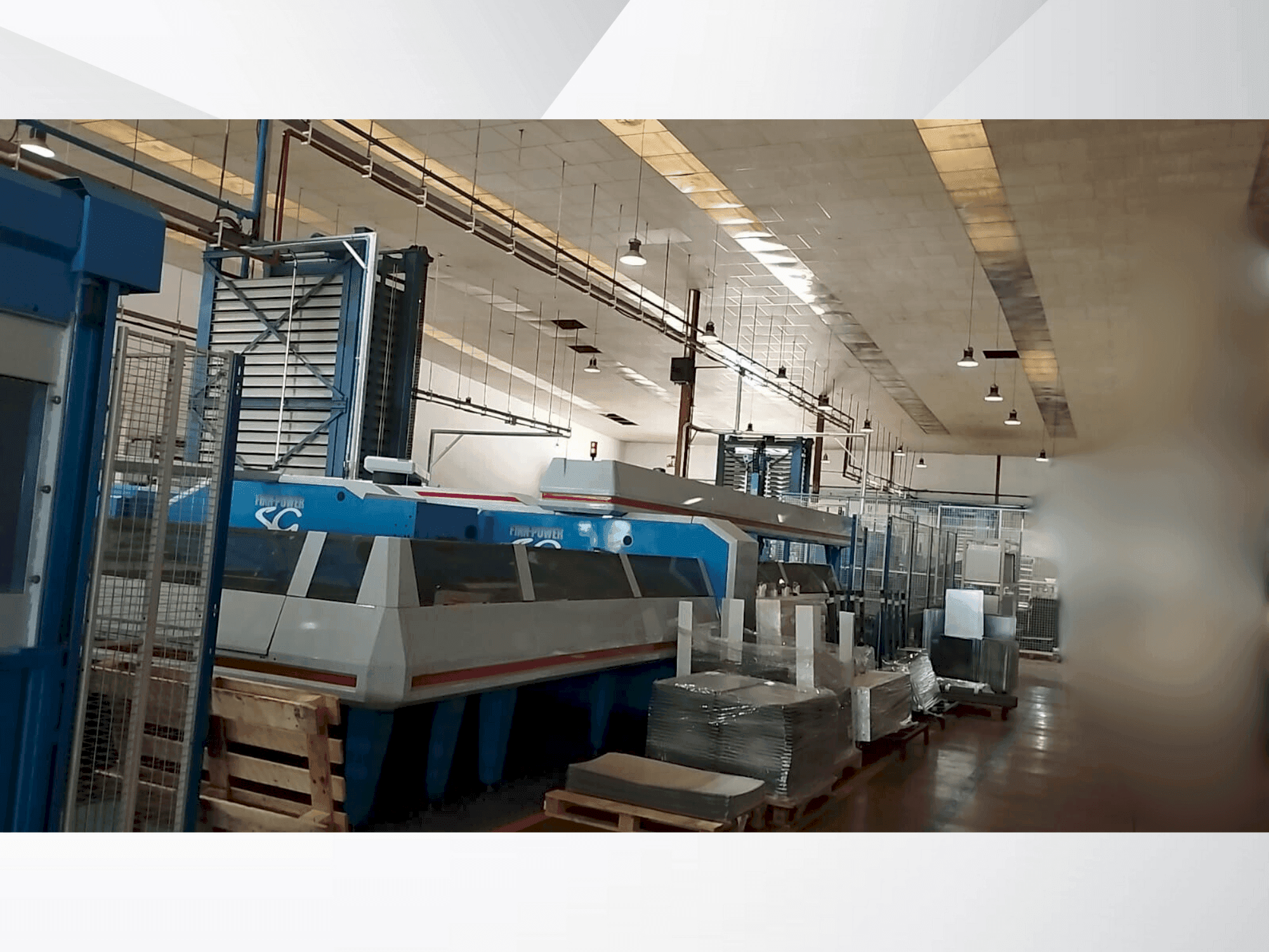 Front view of Prima Power Shear Genius 1530 machine