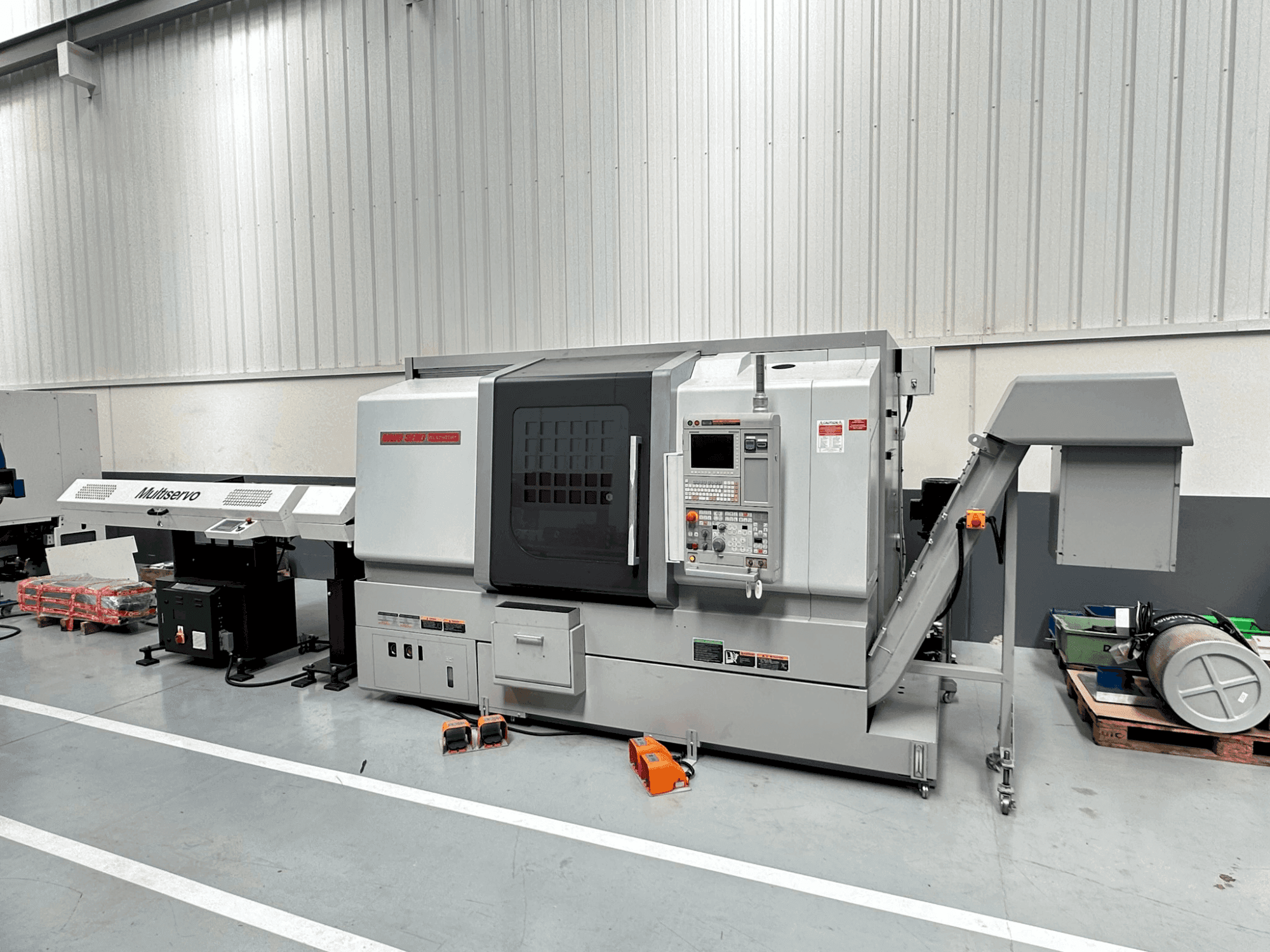 Front view of MORI SEIKI NLX 2500 SY/700 machine
