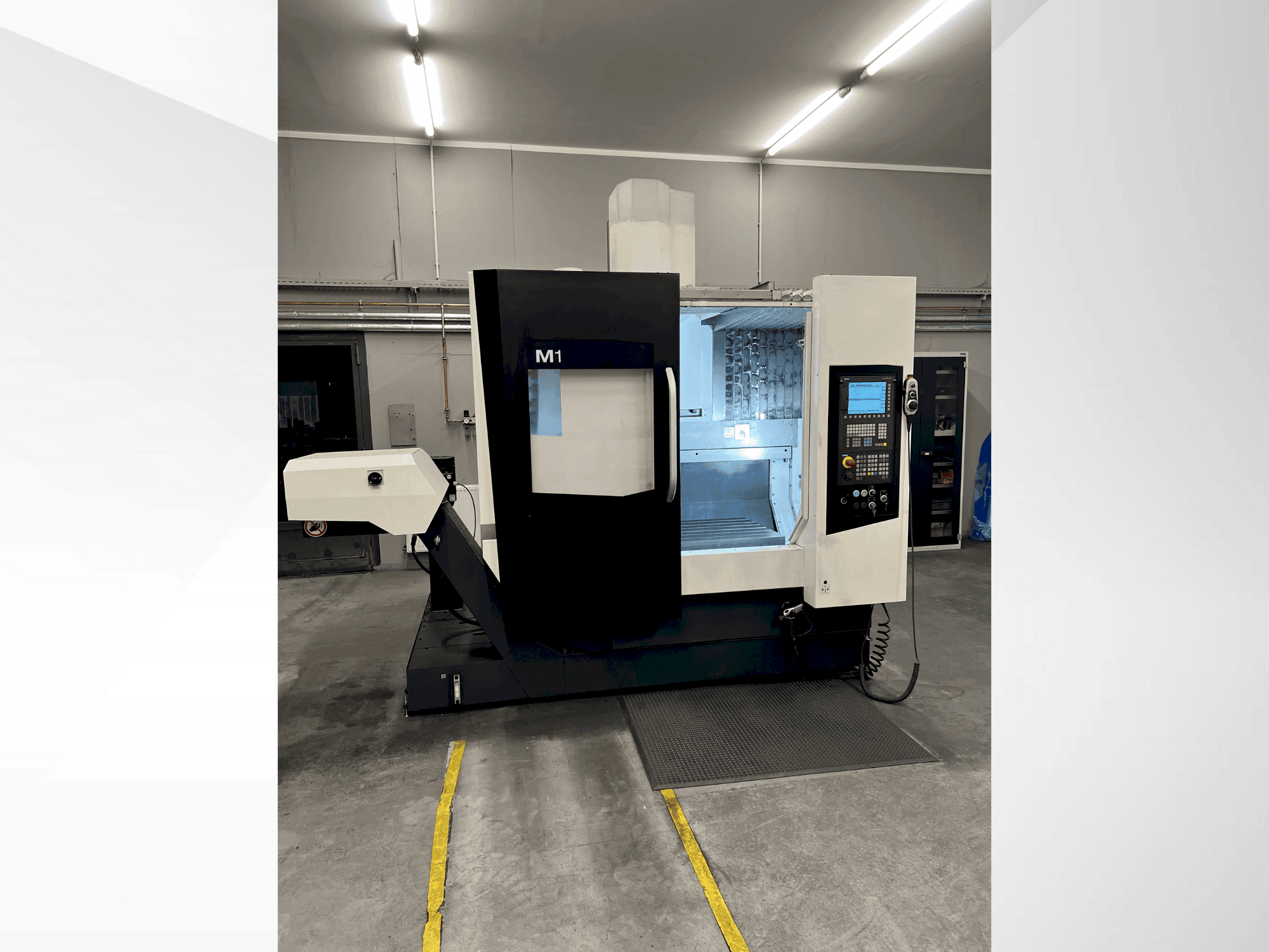 Front view of DMG MORI M1 Pro machine