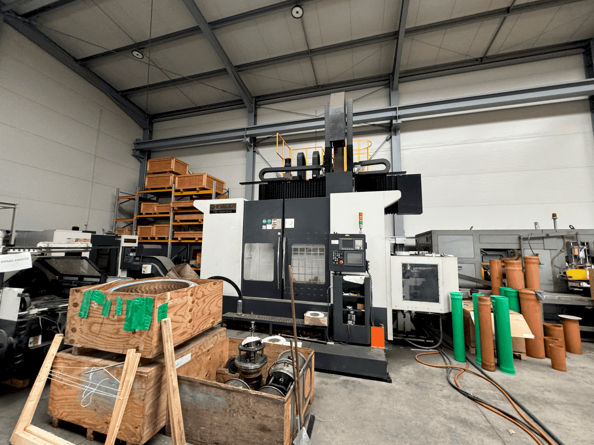 Front view of Chevalier FVL-1250VTC+C machine