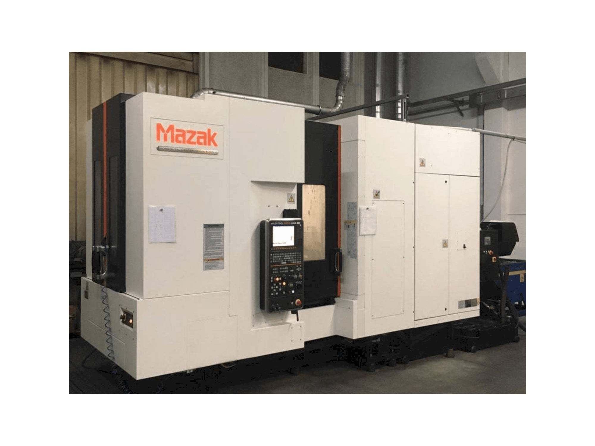 Front view of Mazak HC Nexus 4000 MK II machine
