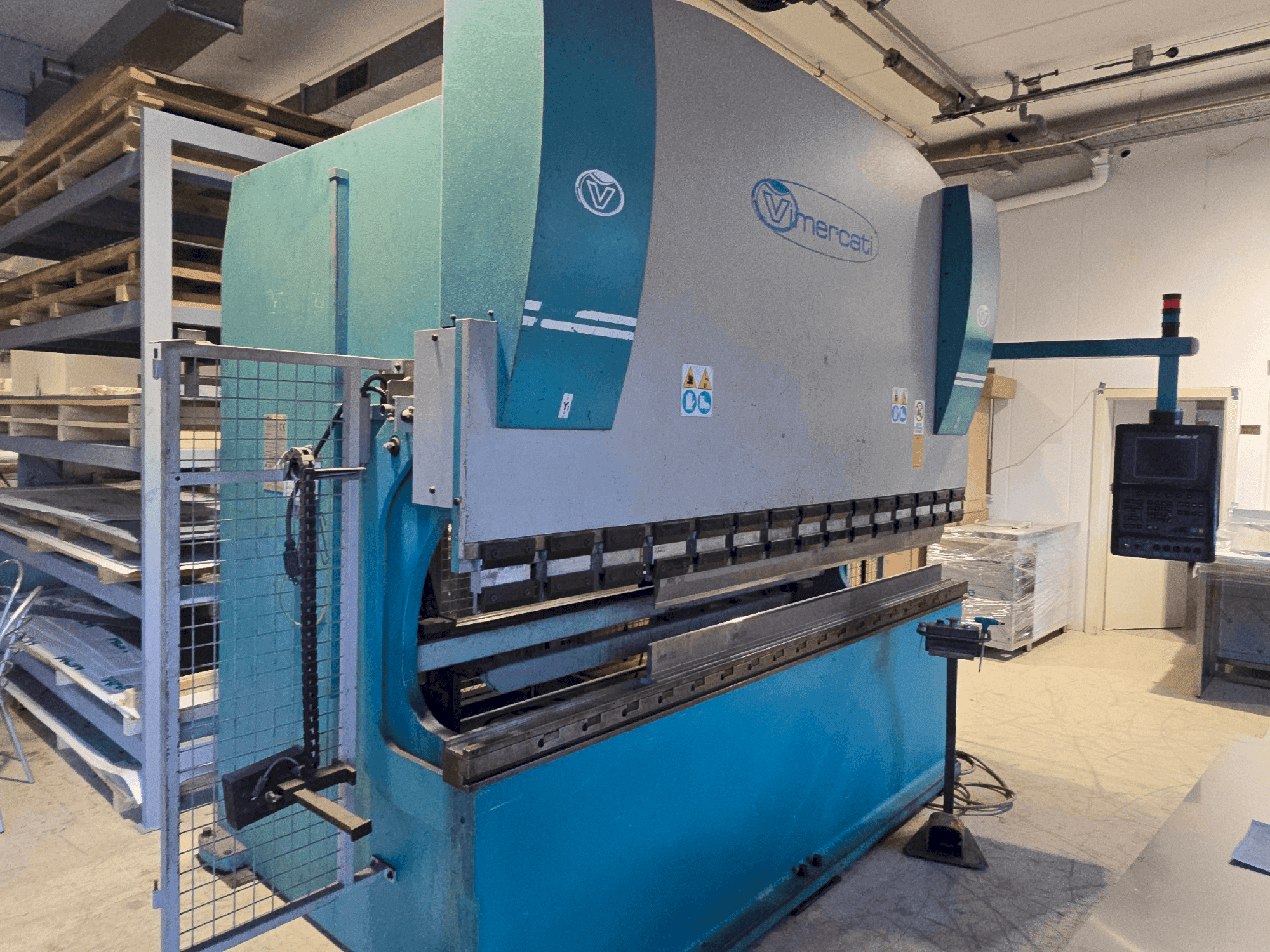 Front view of Vimercati PHSI 100x3050 machine