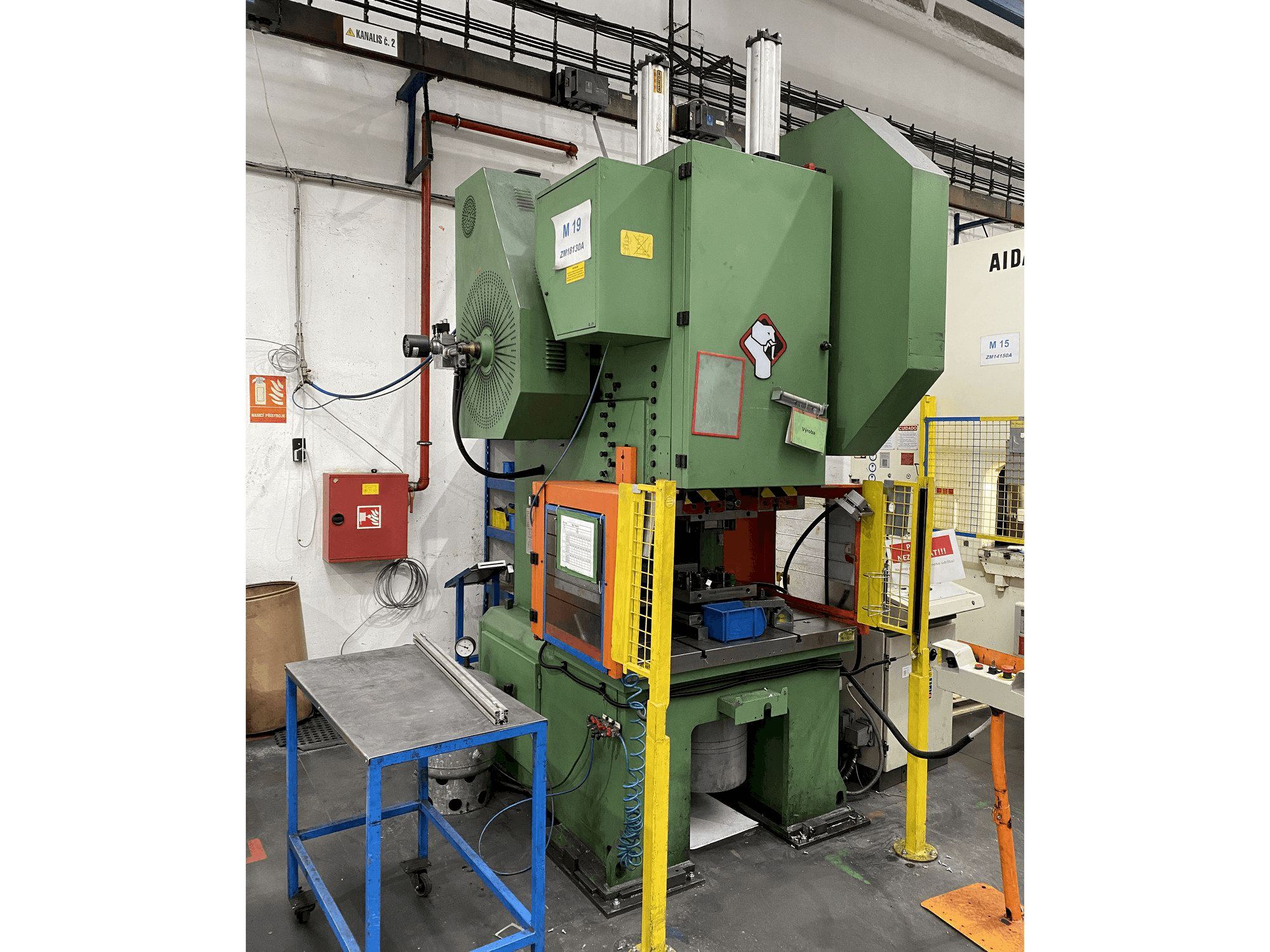 Front view of SANGIACOMO T 130R CE machine