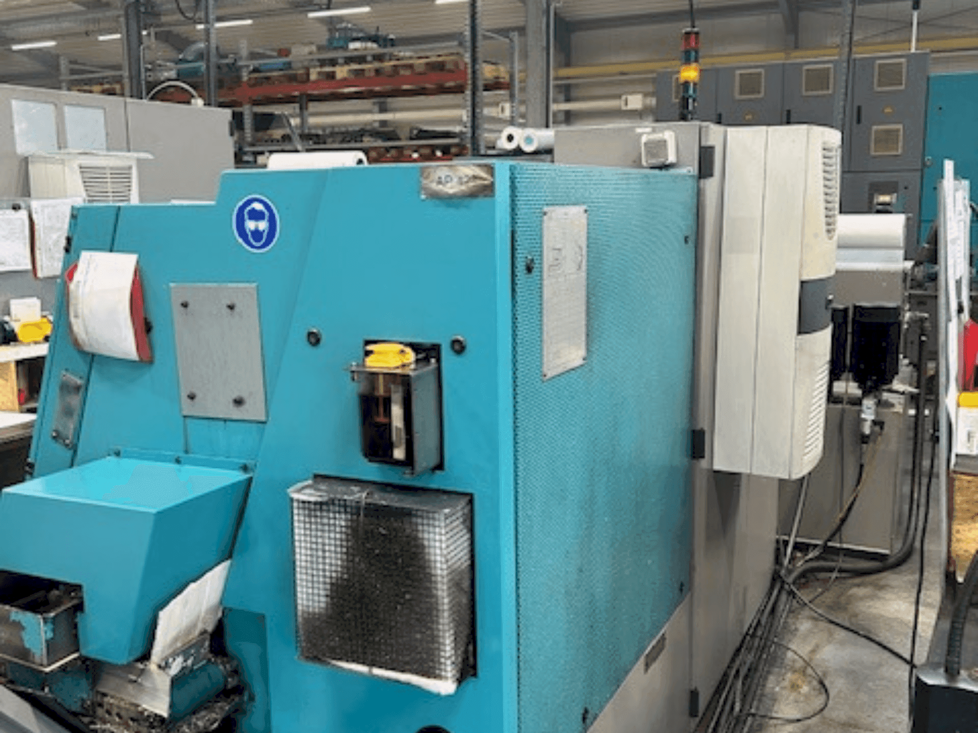 Front view of Index C100 machine