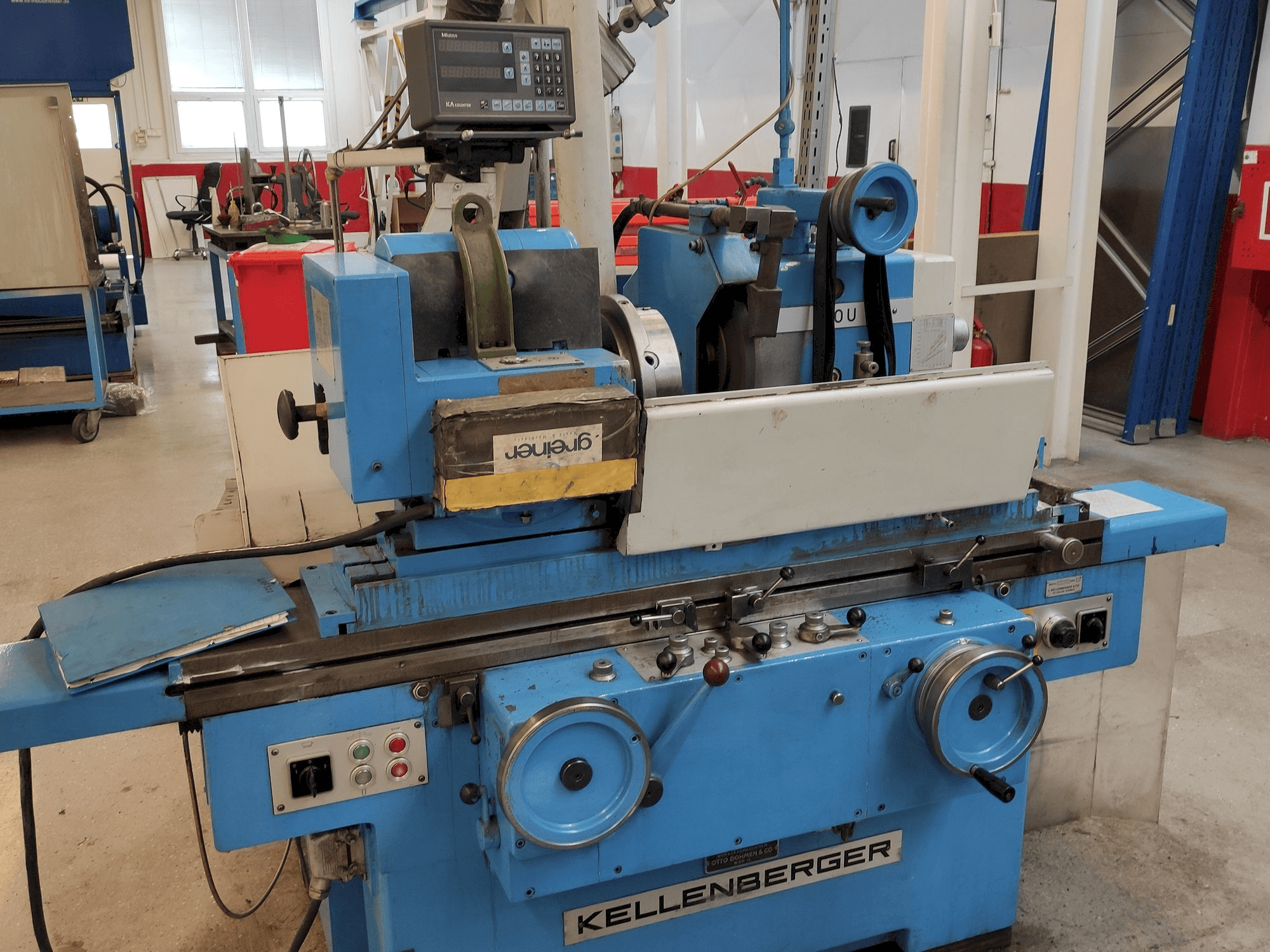 Front view of KELLENBERGER 600U machine