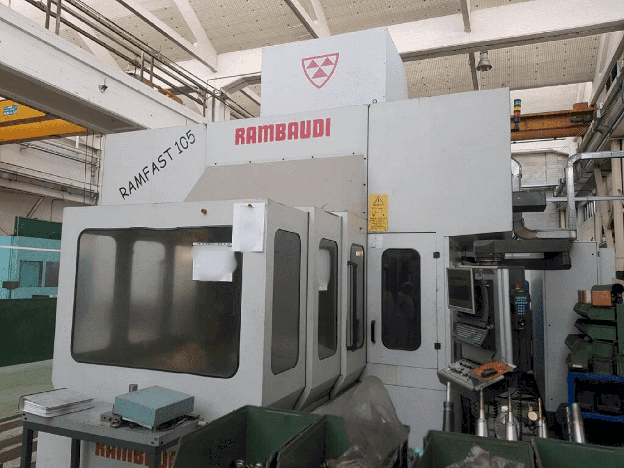 Front view of Rambaudi RAMFAST RF105 machine