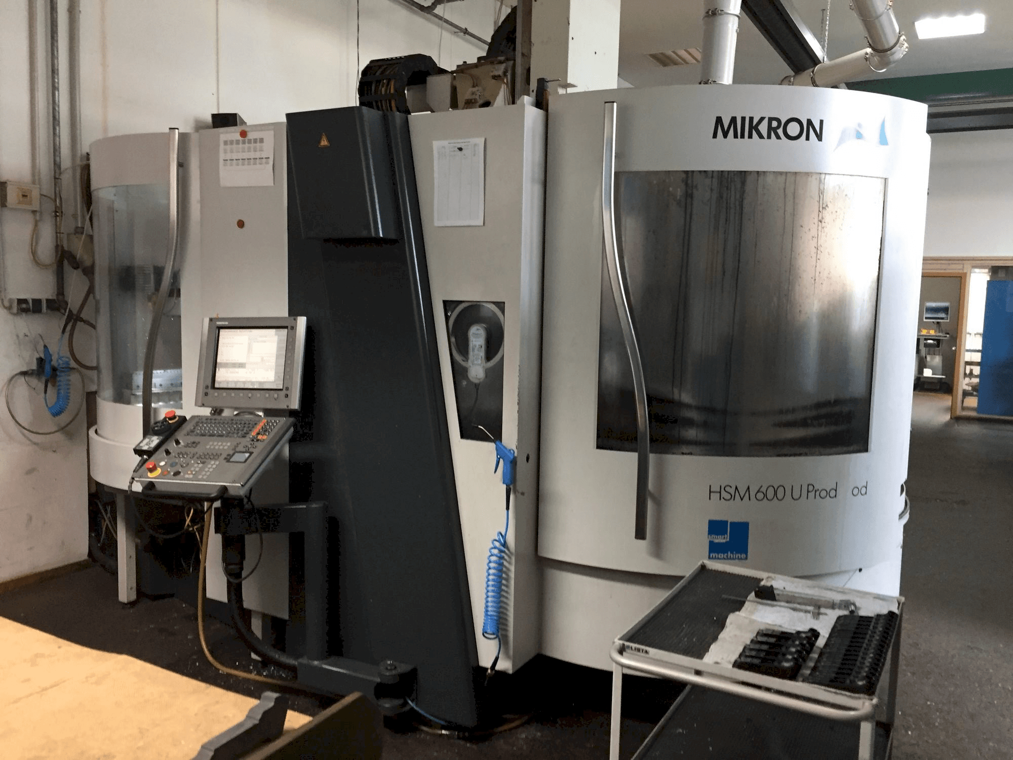 Front view of MIKRON HSM 600U Prodmod machine