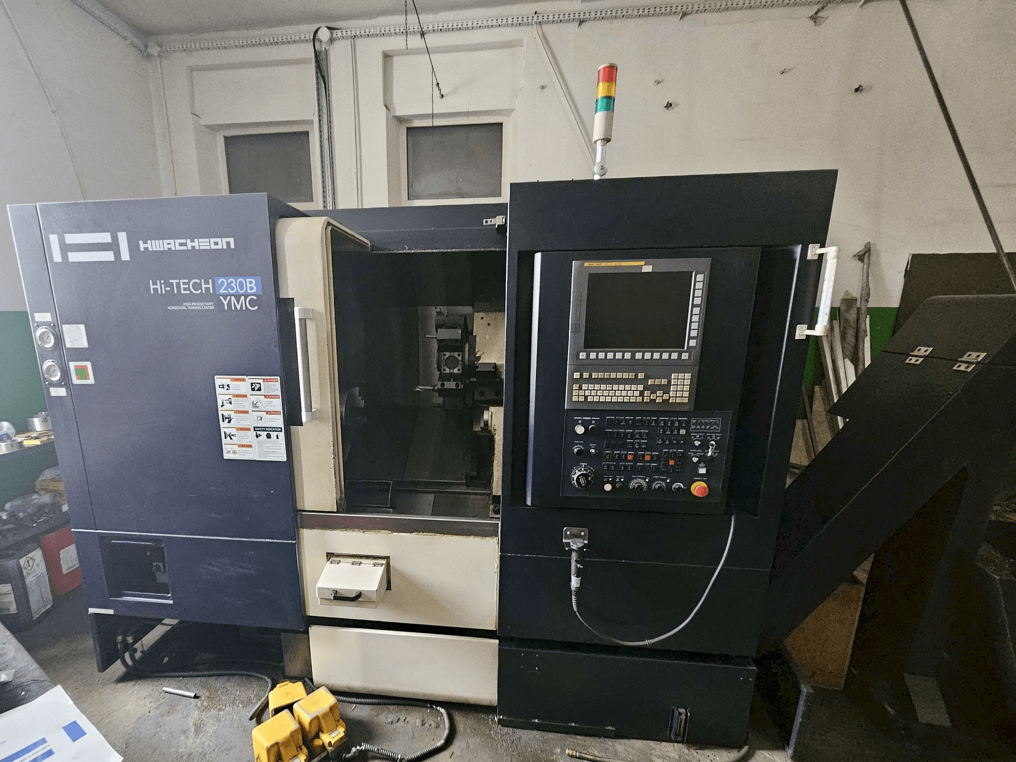 Front view of HWACHEON HI-TECH 230B YMC machine