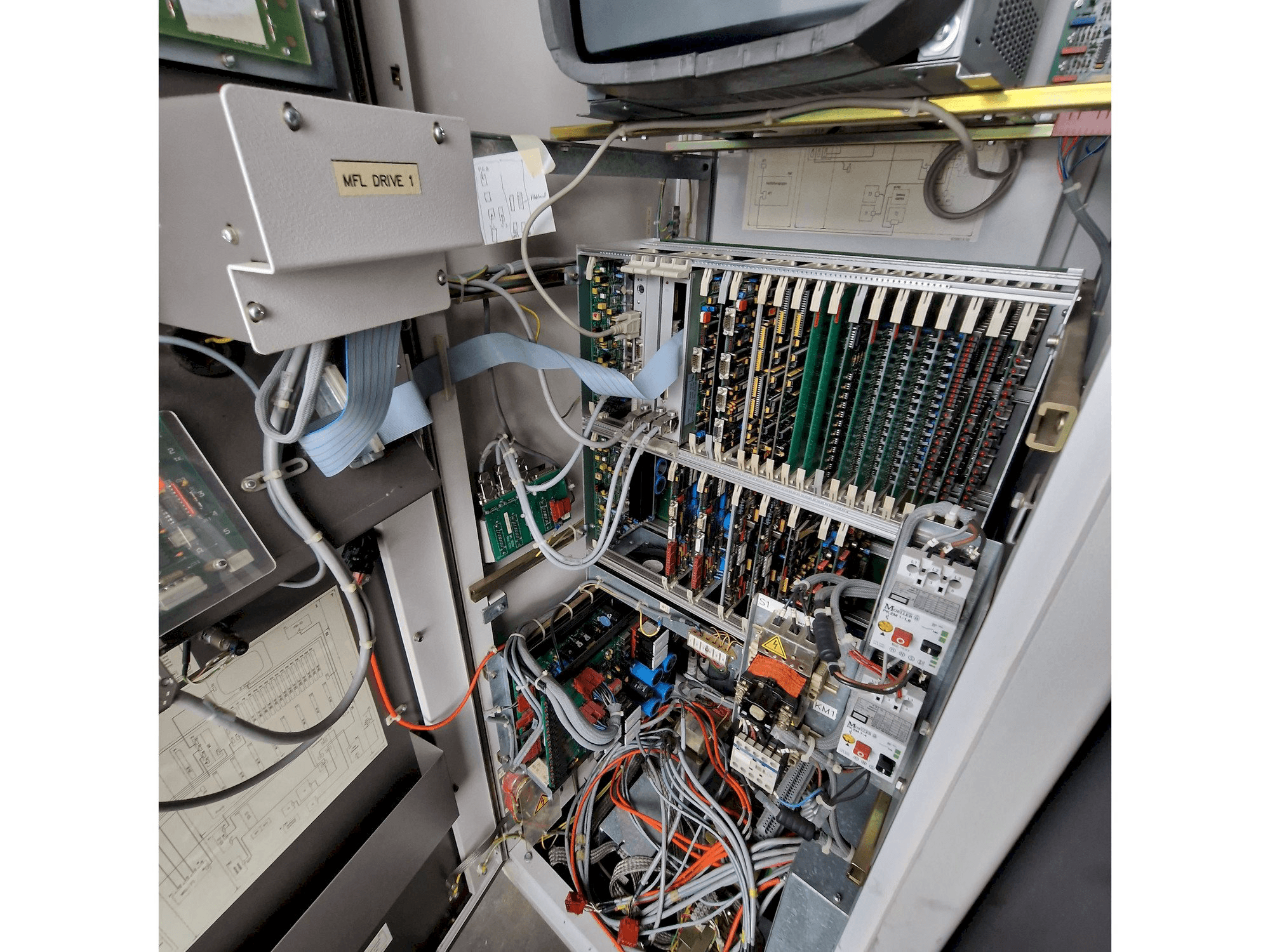 Back view of AGIE AGIECUT 150 HSS machine