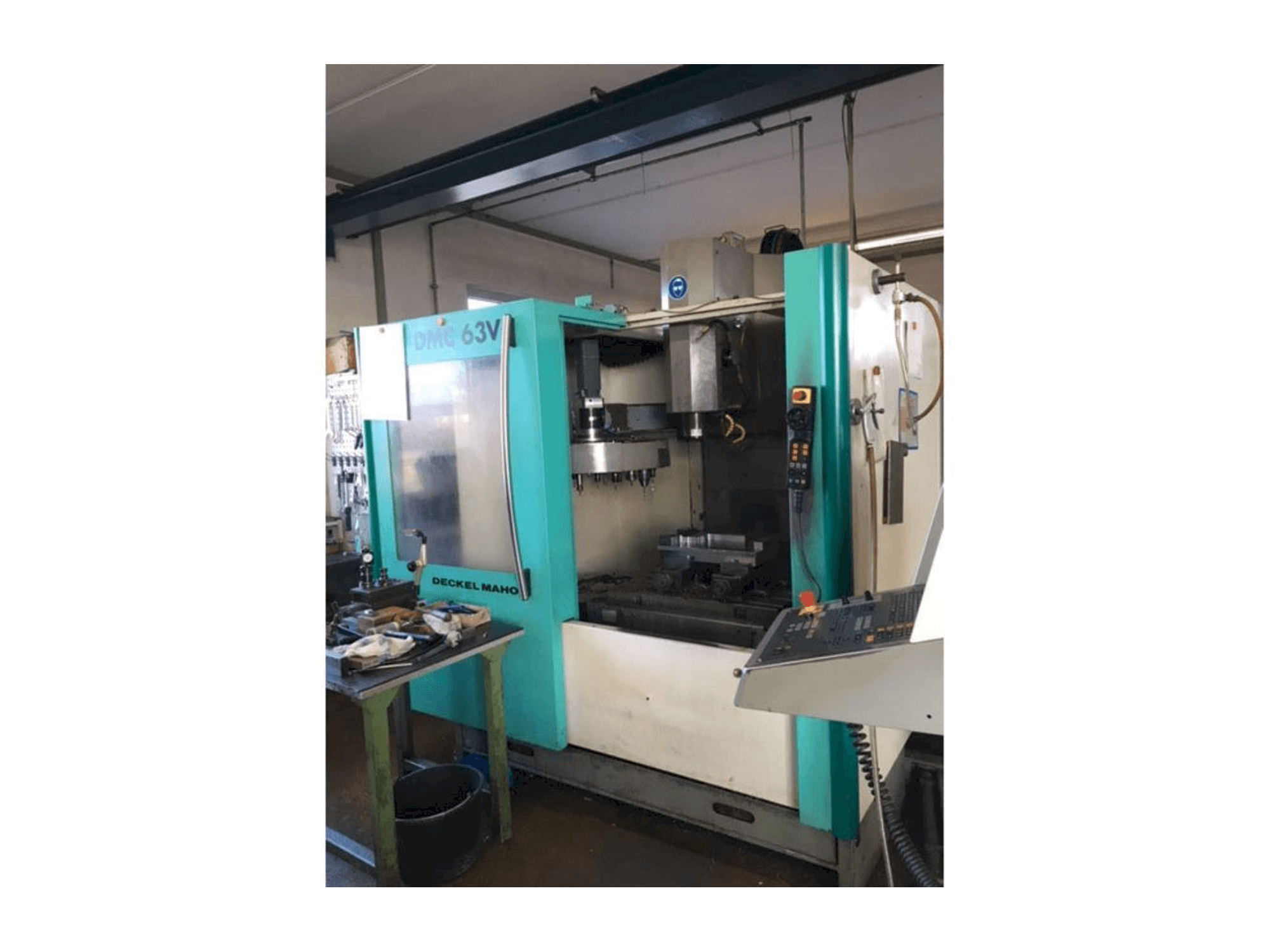 Front view of DMC DMC 63V machine