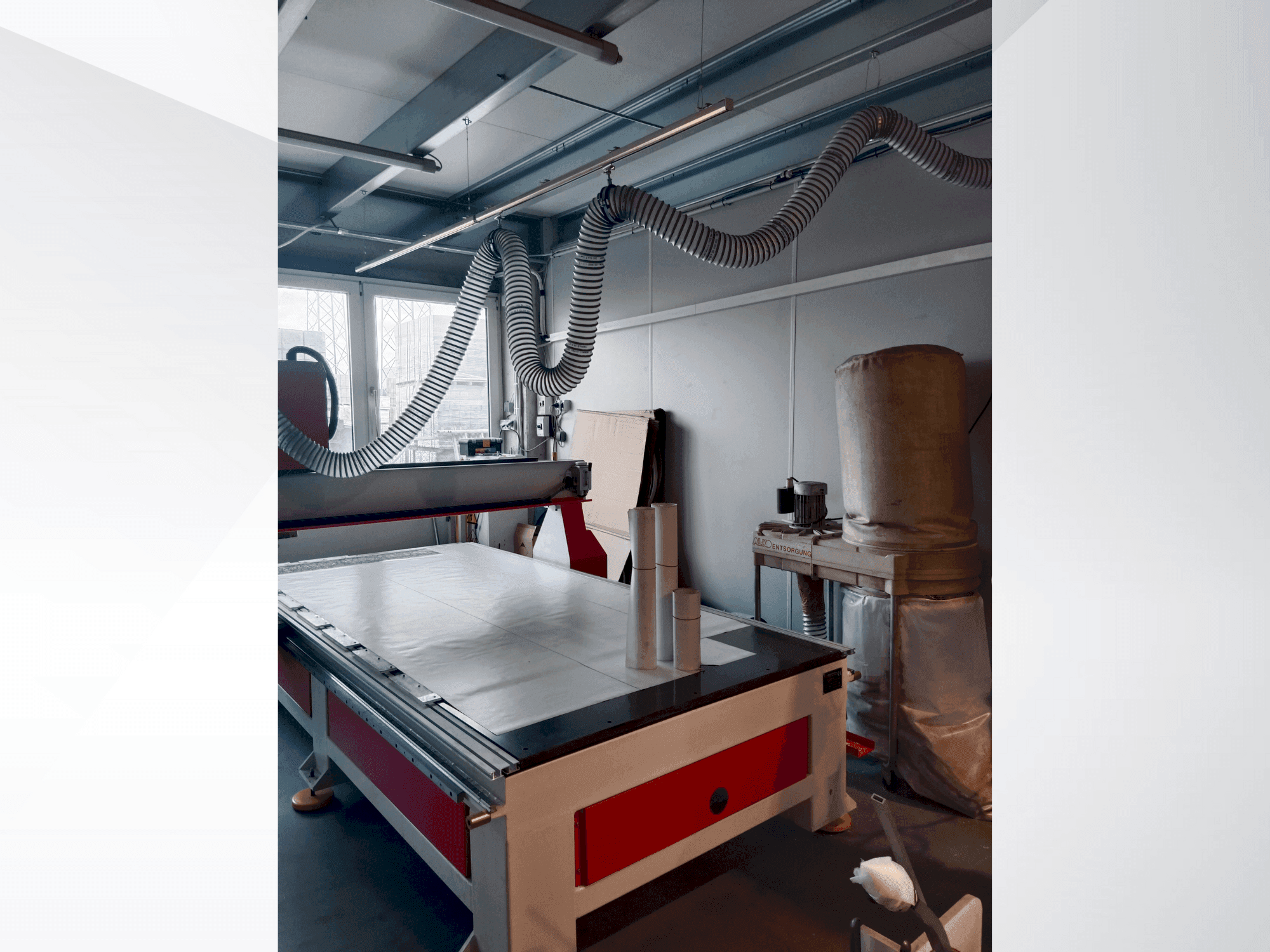 Front view of H. Winter Routermax Basic 1325 Eco machine