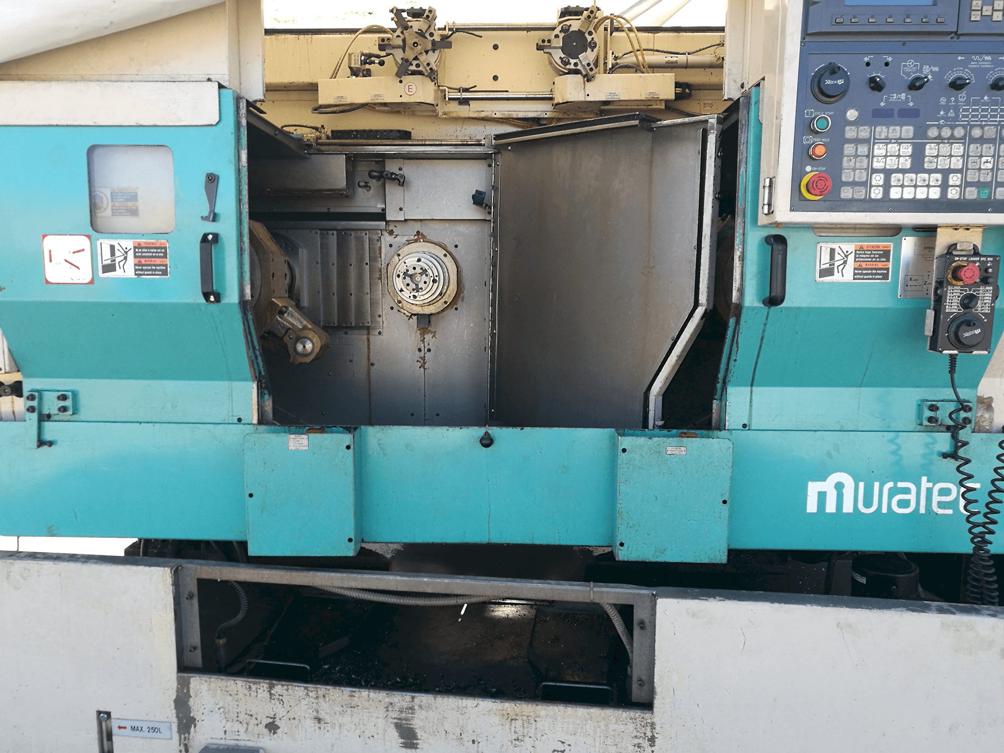 Front view of MURATA Muratec MW 200 Machine