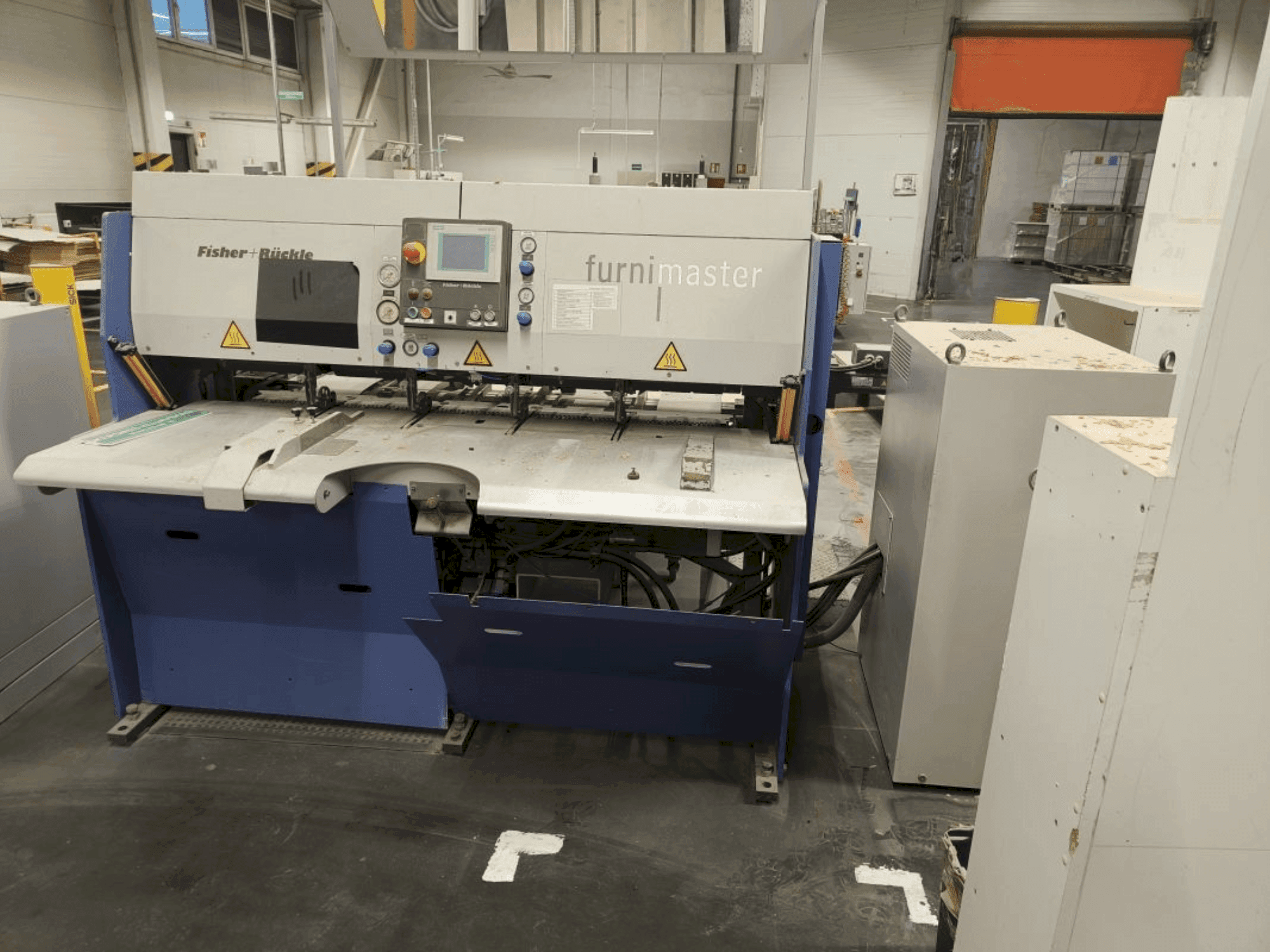 Front view of FISCHER & RüCKLE FZR 21 machine